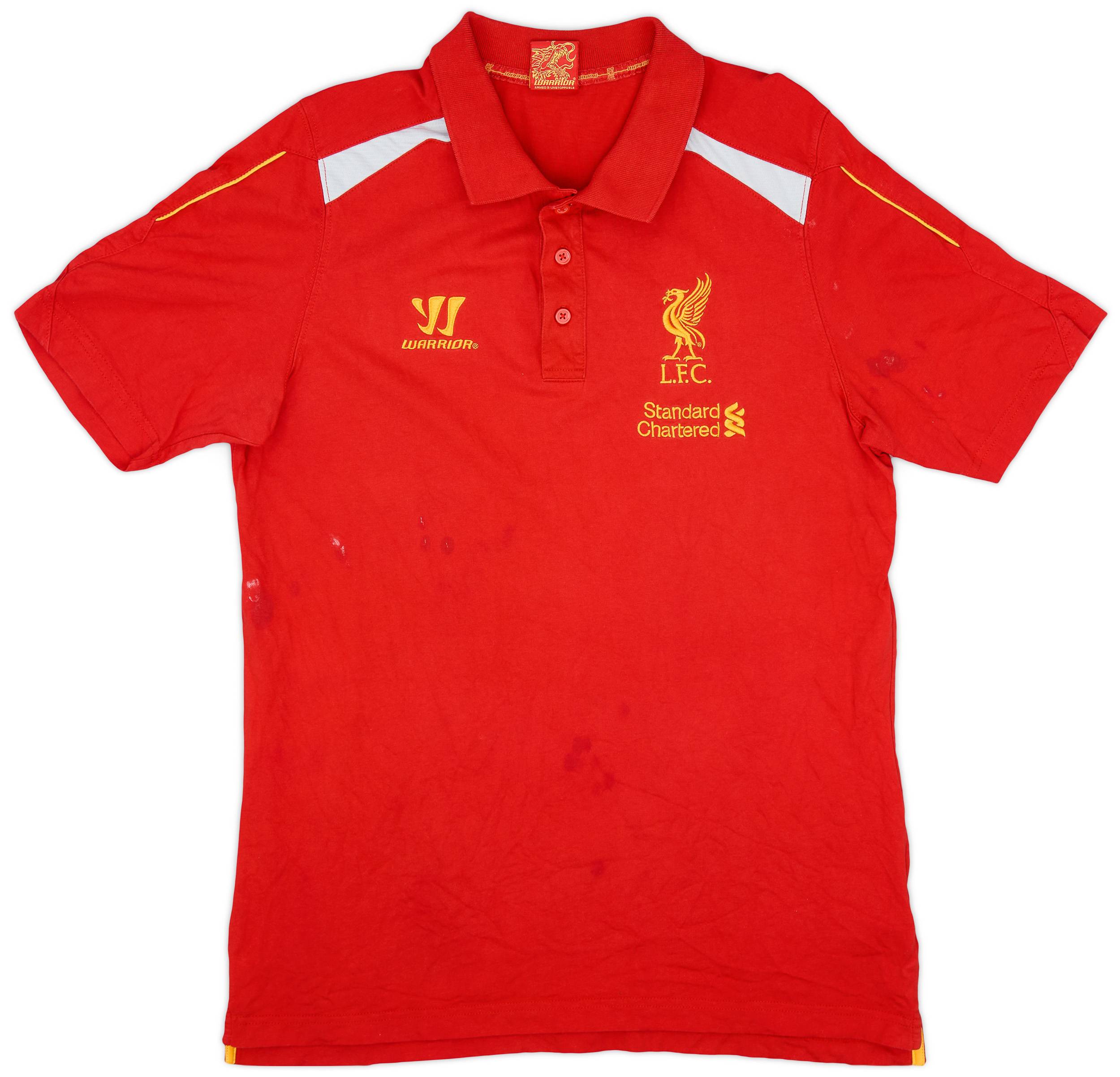 2013-14 Liverpool Warrior Polo Shirt - 3/10 - (L)