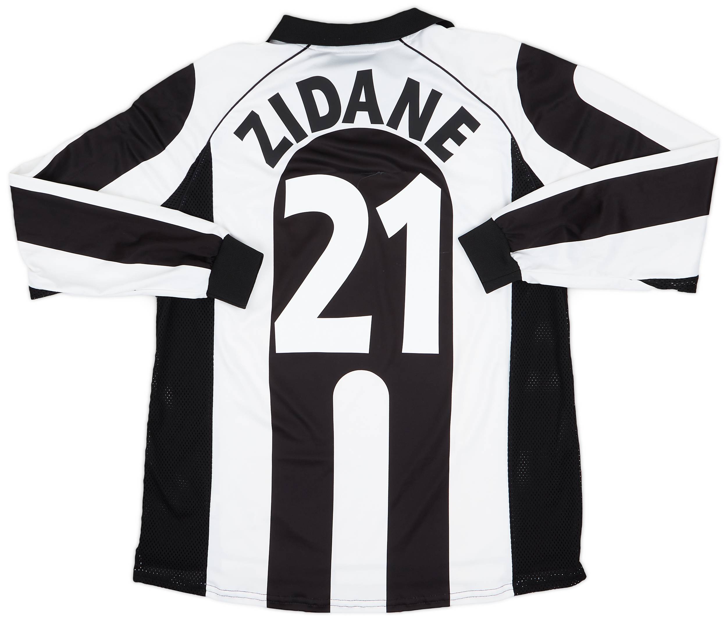1997-98 Juventus Centenary Home L/S Shirt Zidane #21 - 8/10 - (XL)