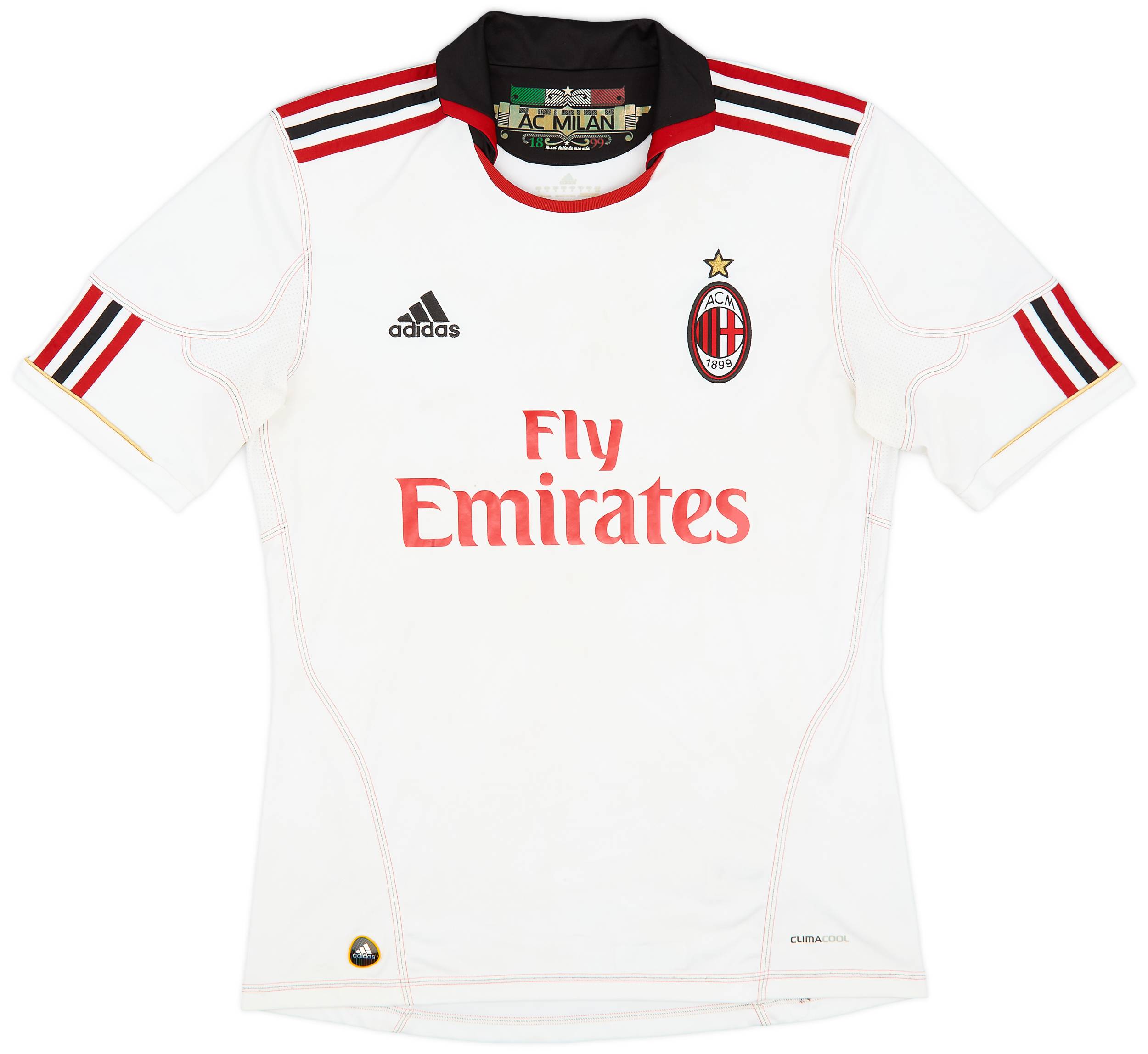 adidas AC MILAN 2010/11 away ACミラン 2010-11 AC Milan Away Shirt - 5/10 - (M)