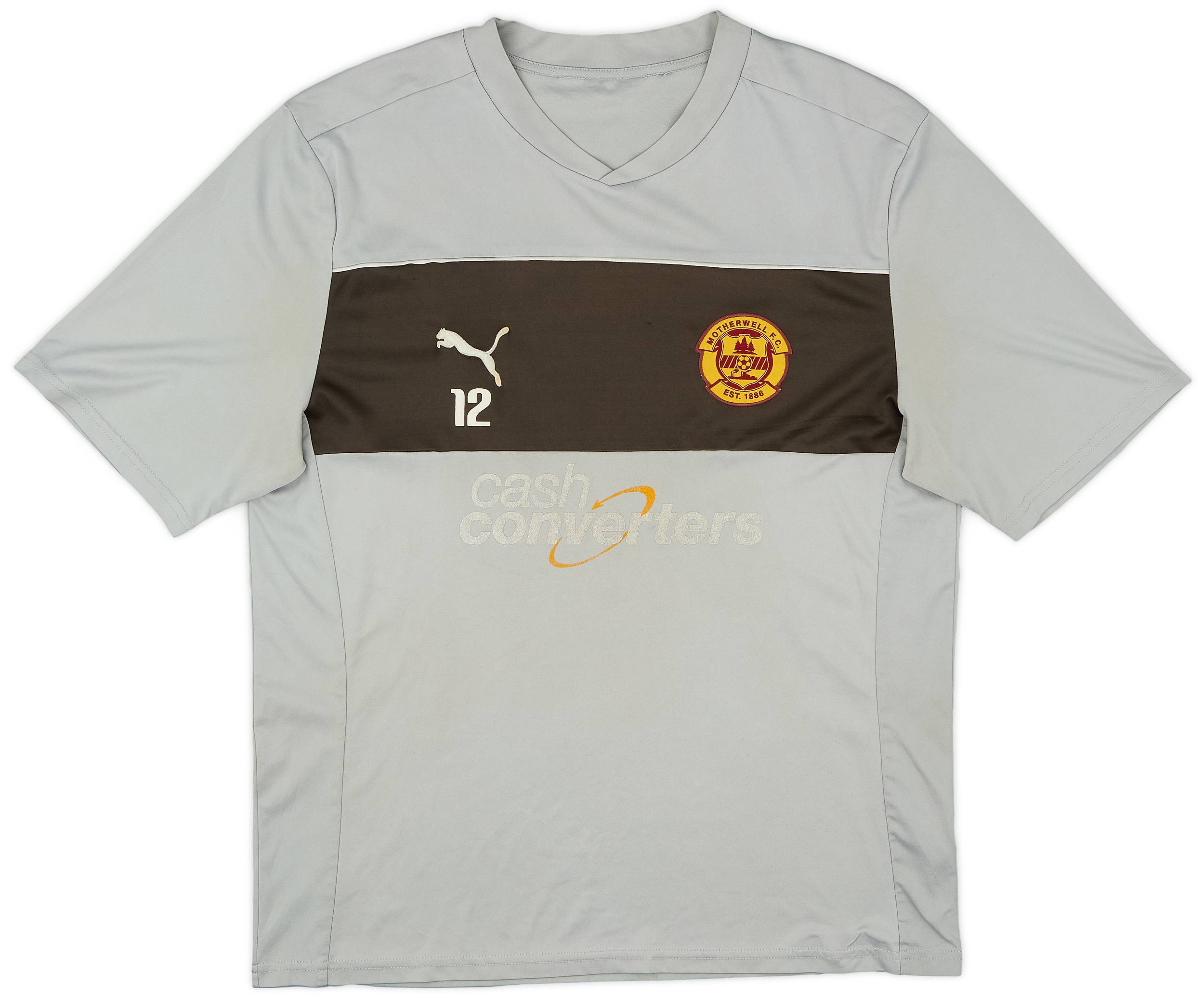 2012-13 Motherwell Puma Player Issue Training Shirt #12 - 5/10 - (L)