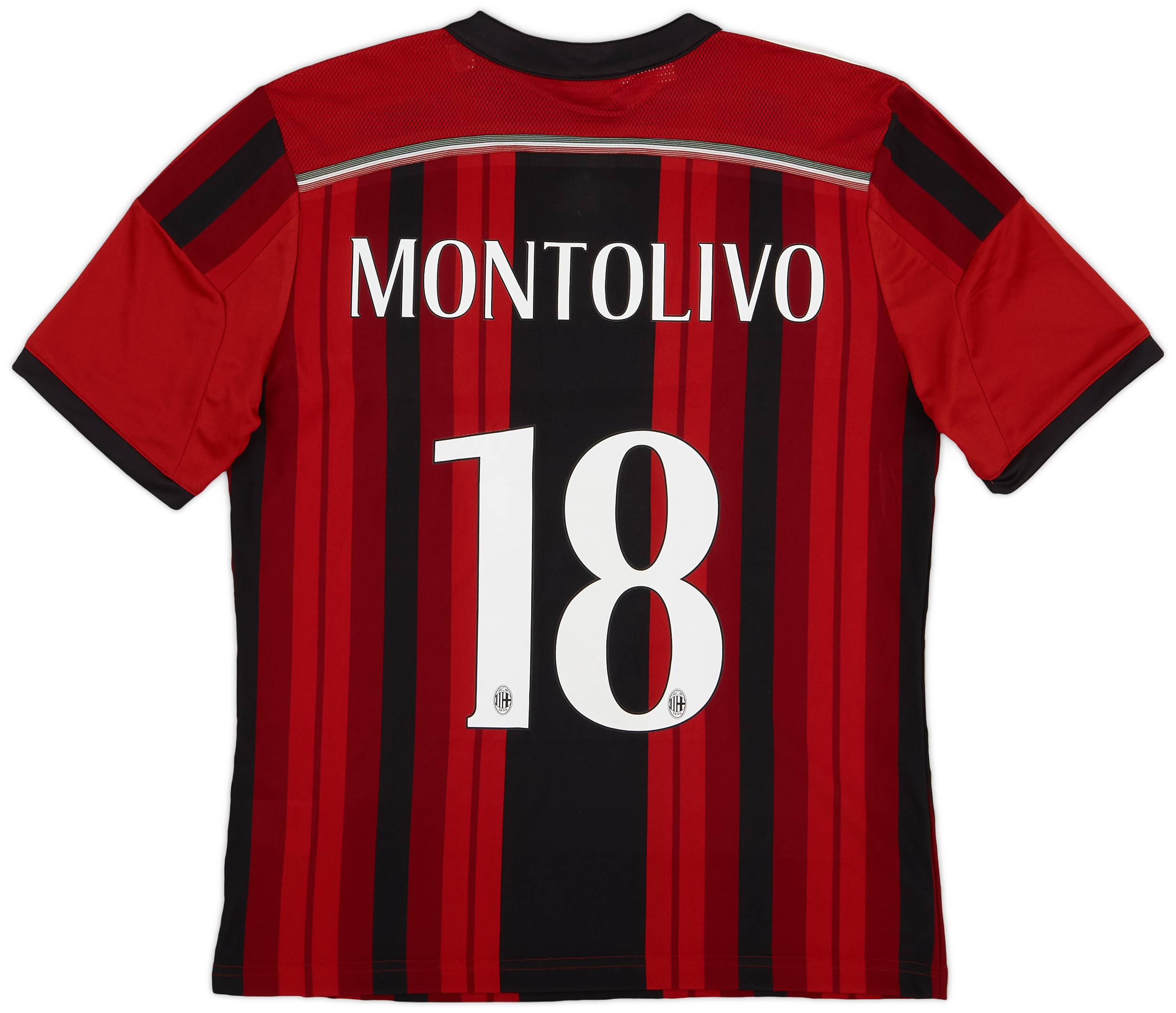 2014-15 AC Milan Home Shirt Montolivo #18 (L.Boys)