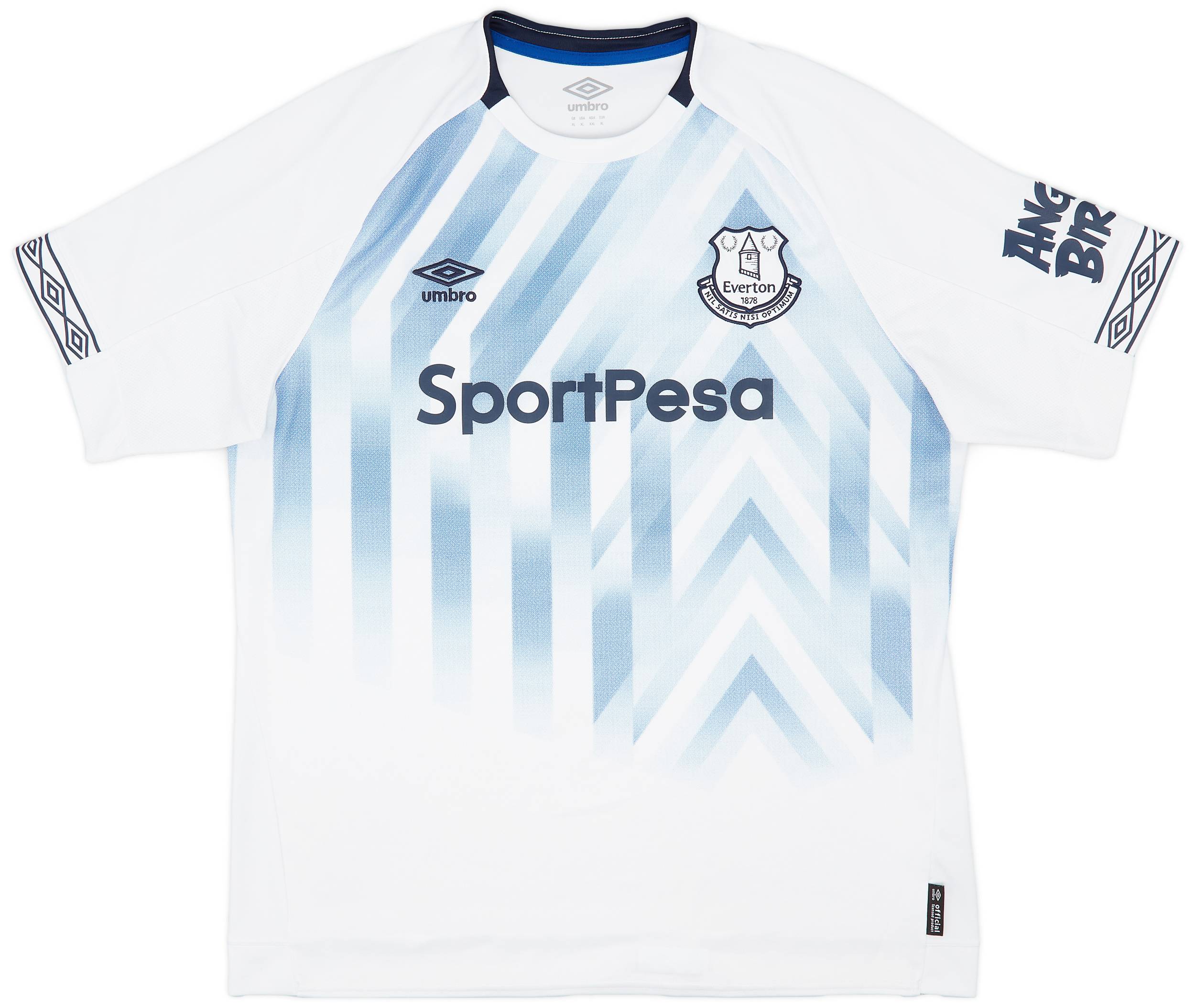 2018-19 Everton Third Shirt - 9/10 - (XL)