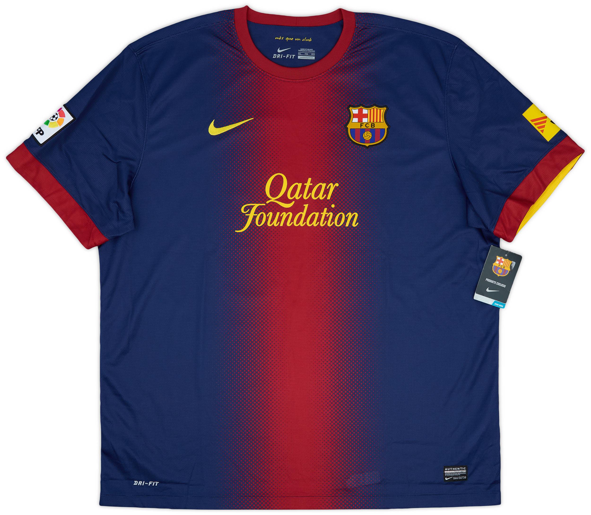 2012-13 Barcelona Home Shirt Messi #10 (S)