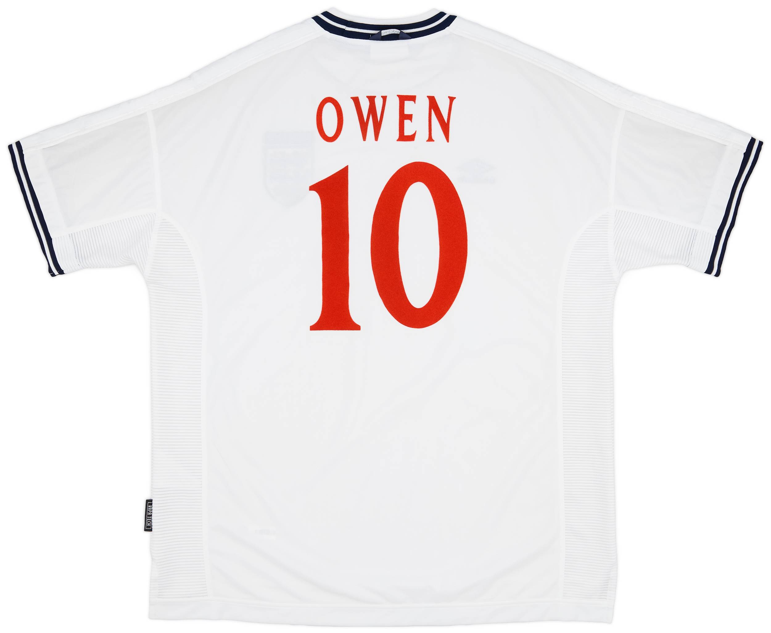 1999-01 England Home Shirt Owen #10 - 8/10 - (XXL)