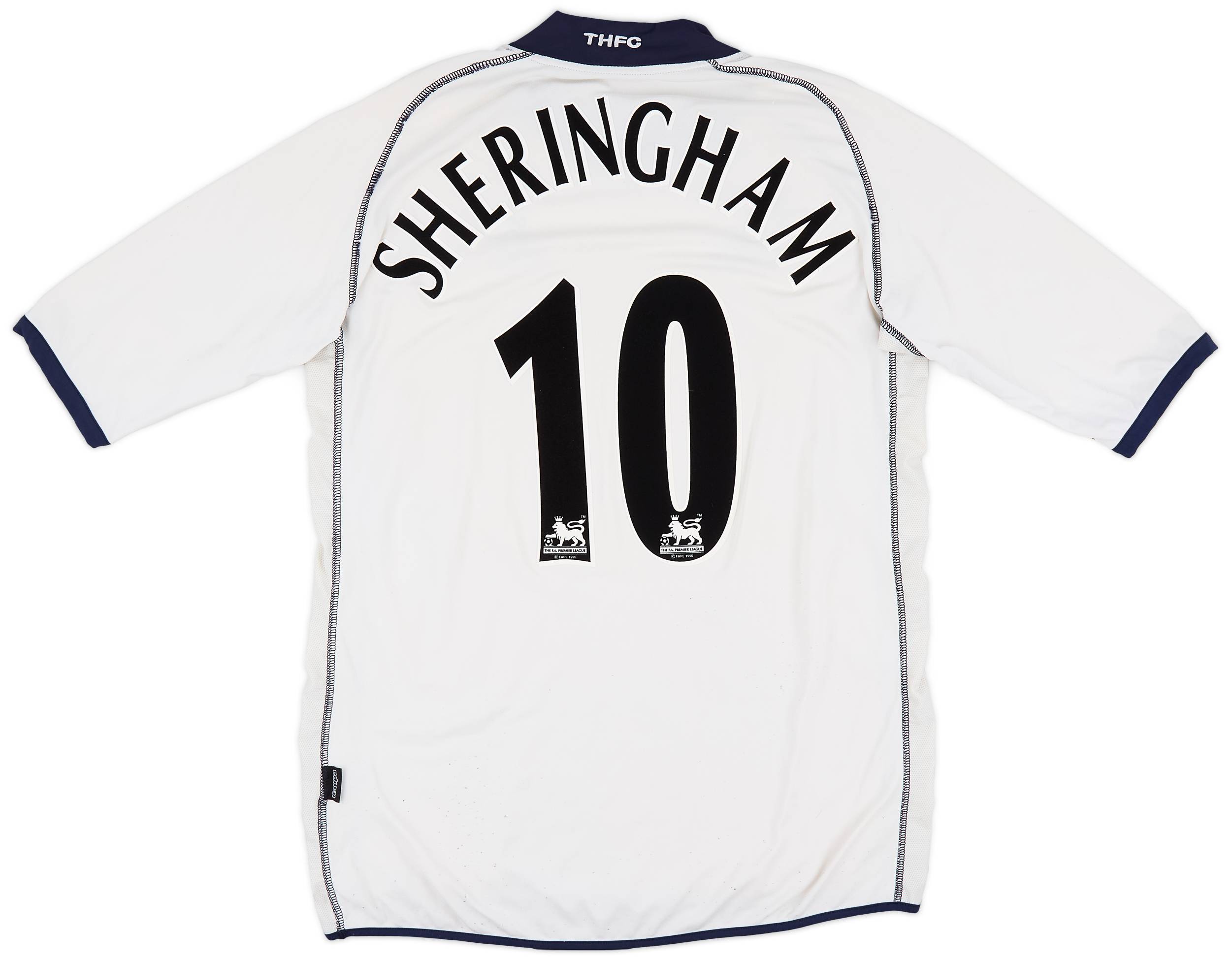 2002-04 Tottenham Home Shirt Sheringham #10 - 6/10 - (XL)