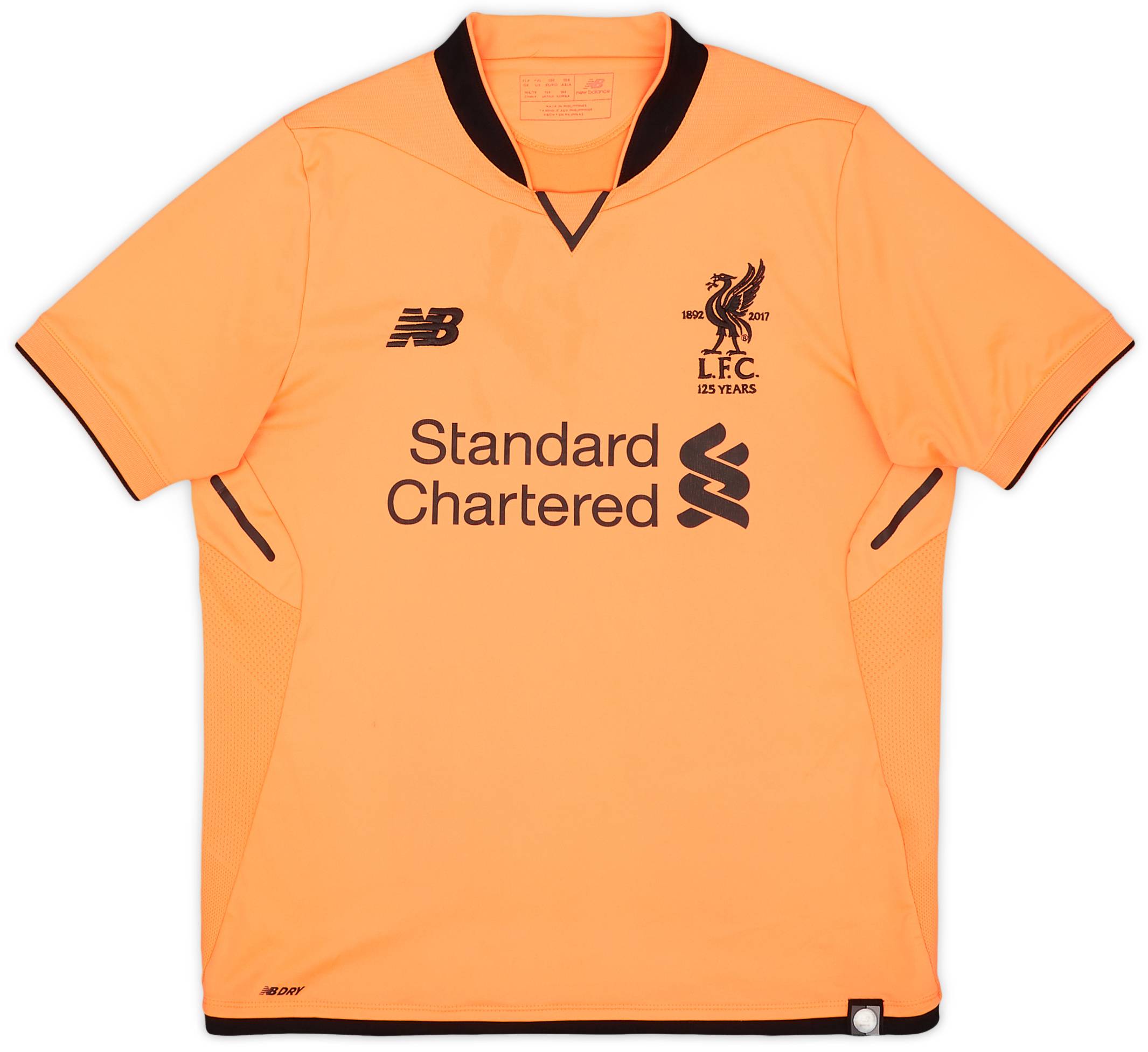 2017-18 Liverpool 125 Years Third Shirt - 6/10 - (XL.Boys)