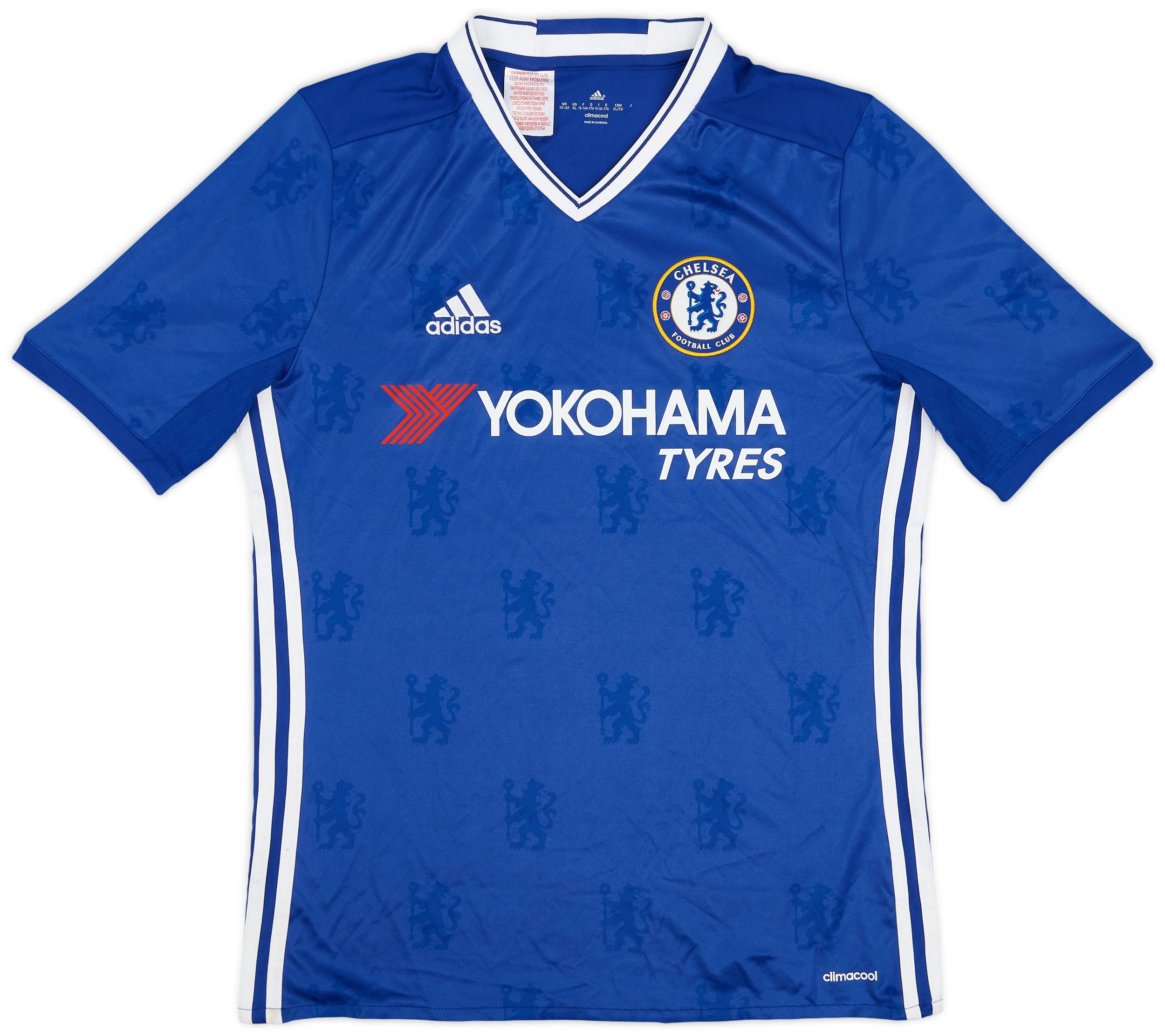 2016-17 Chelsea Home Shirt - 9/10 - (XL.Boys)