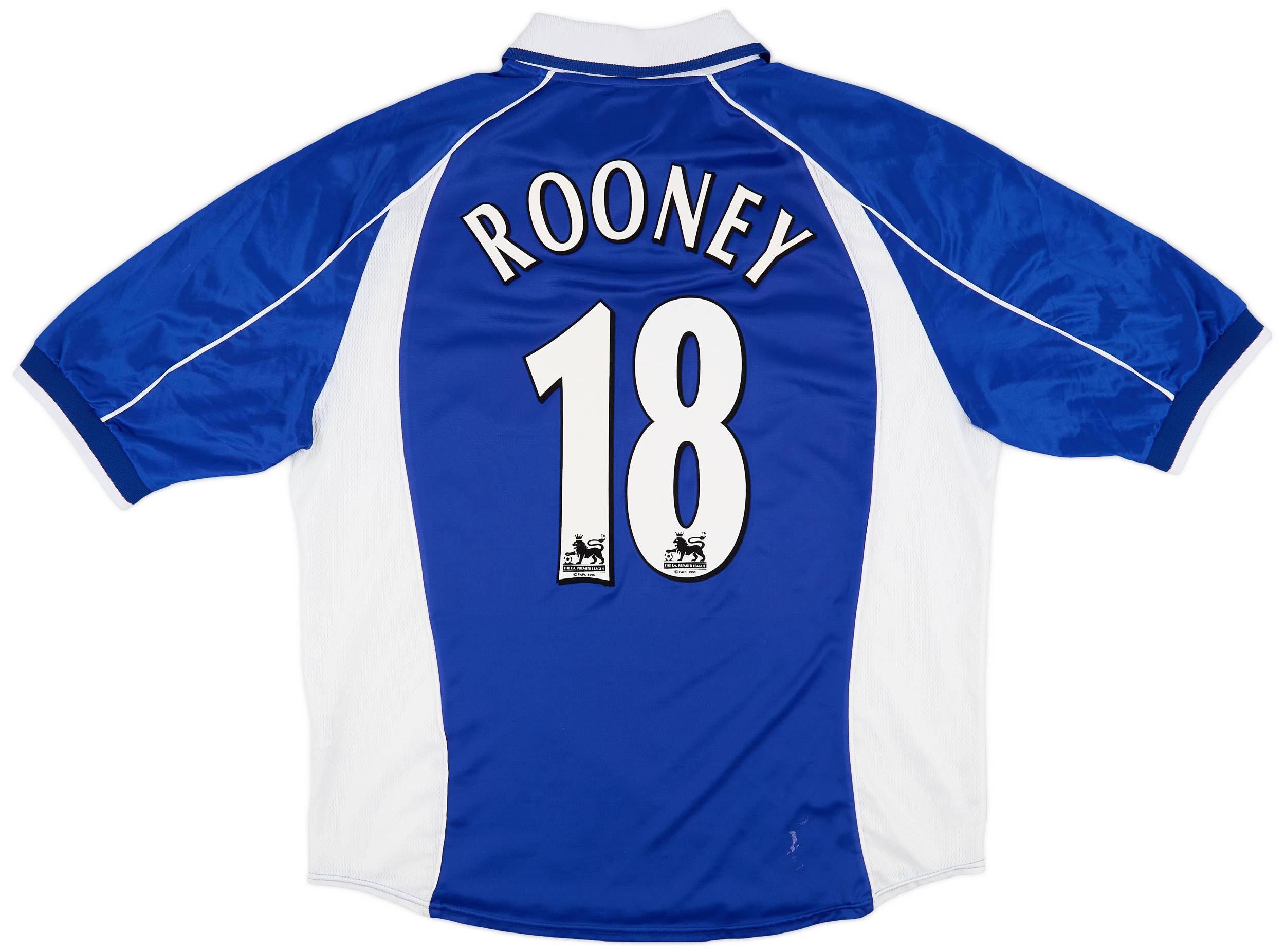2000-02 Everton Home Shirt Rooney #18 - 6/10 - (XL)