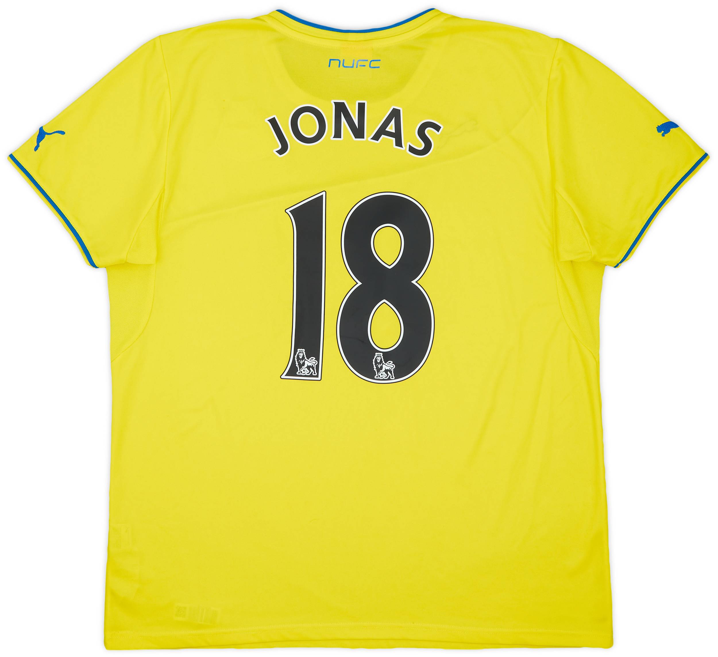 2013-14 Newcastle Third Shirt Jonas #18 - 8/10 - (L)