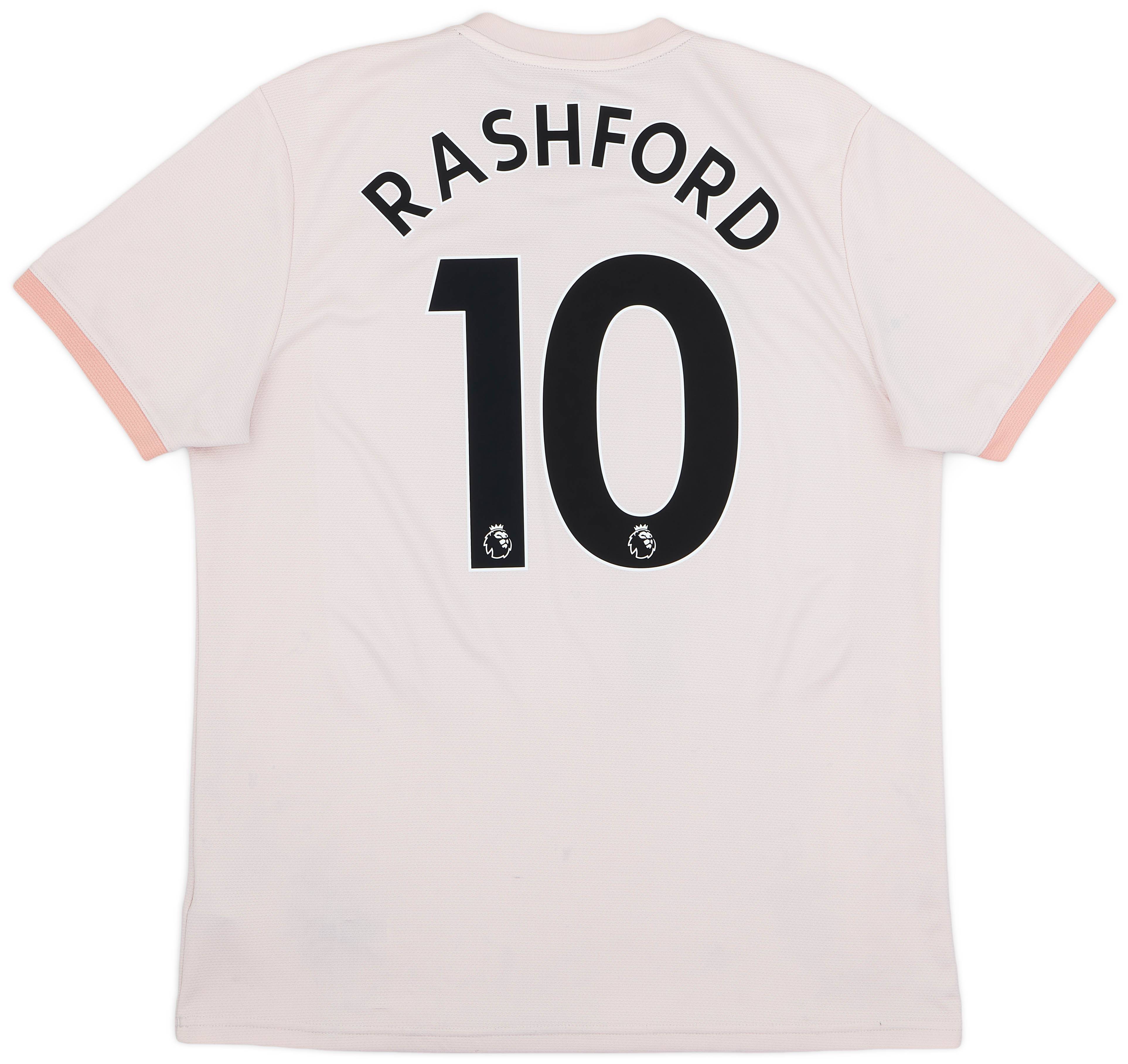 2018-19 Manchester United Away Shirt Rashford #10 - 6/10 - (L)