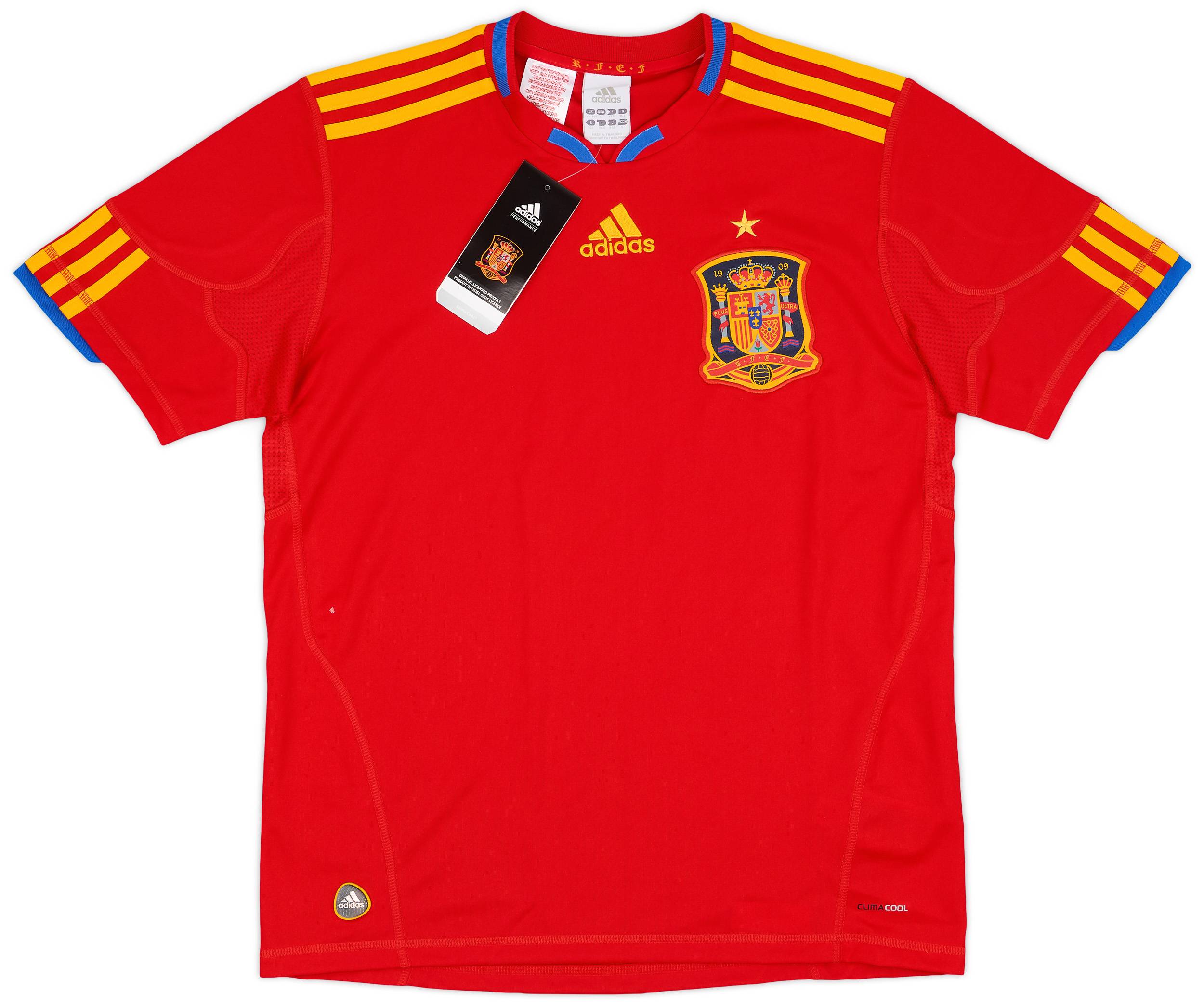2009-10 Spain Home Shirt (L.Boys)