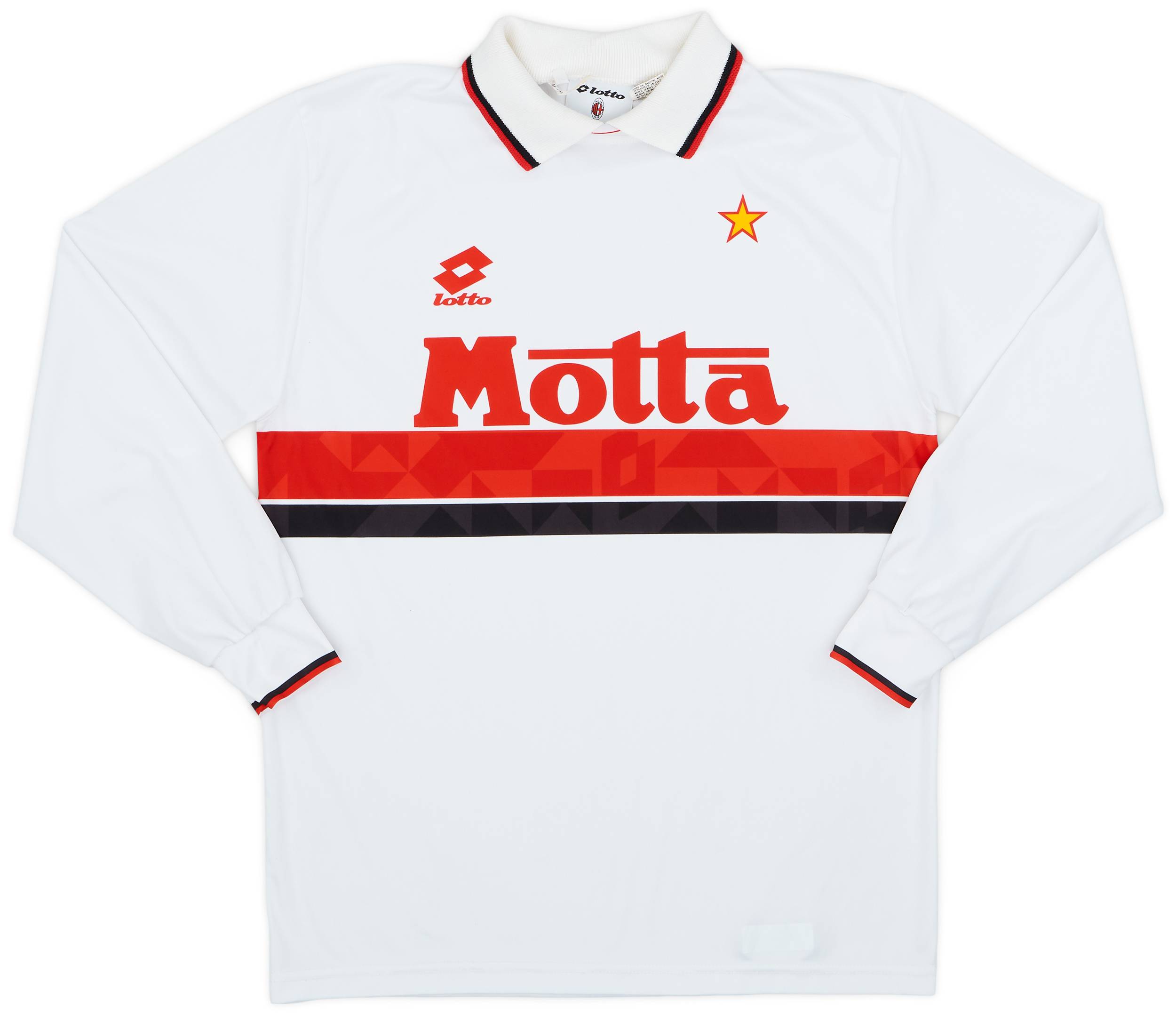 1993-94 AC Milan Away L/S Shirt - 8/10 - (S)