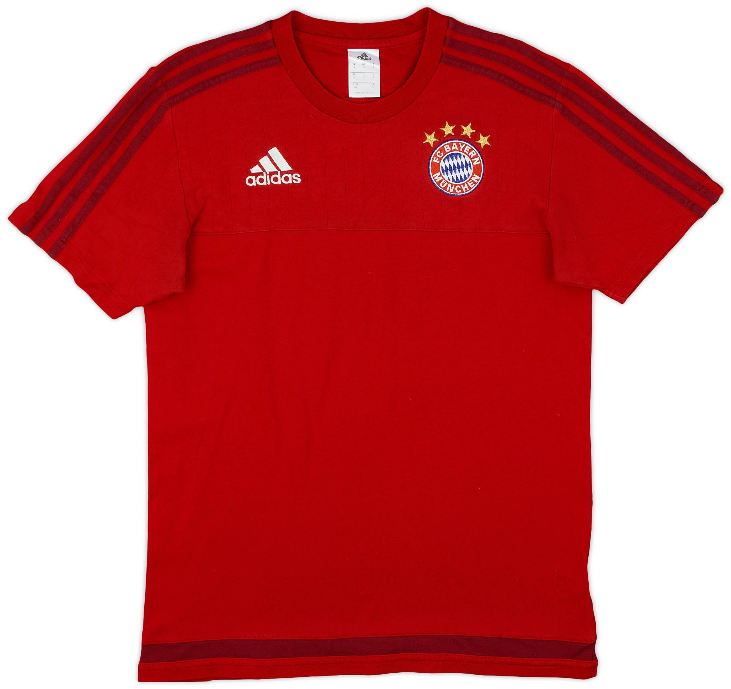 2015-16 Bayern Munich adidas Cotton Tee - 9/10 - (S)