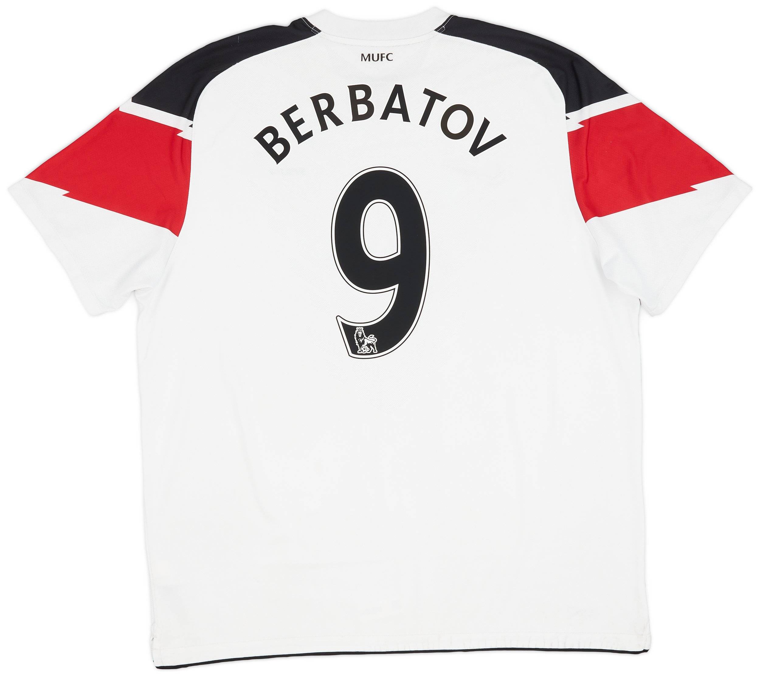 2010-12 Manchester United Away Shirt Berbatov #9 - 8/10 - (S)