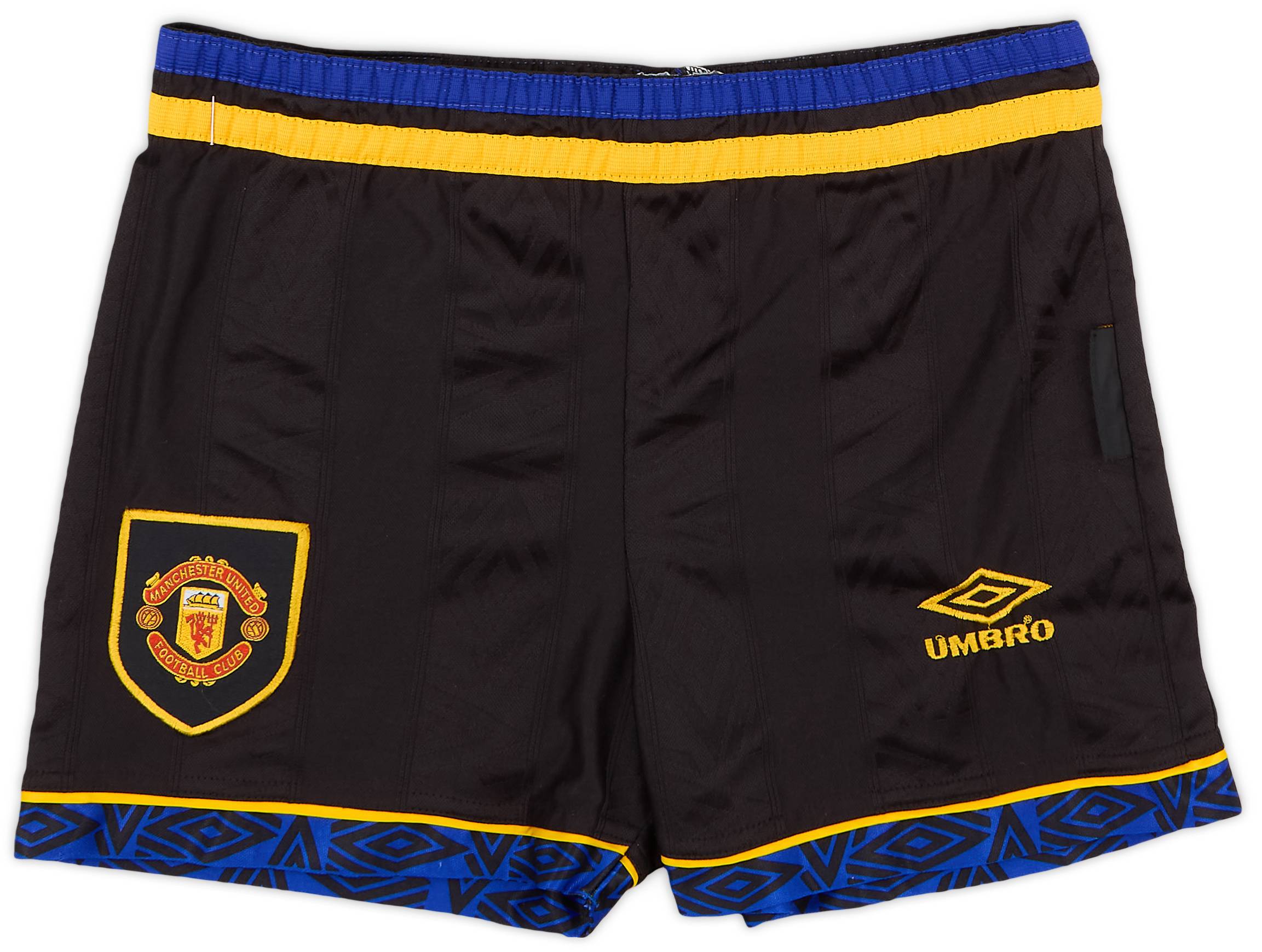 1993-95 Manchester United Away Shorts - 8/10 - (S)