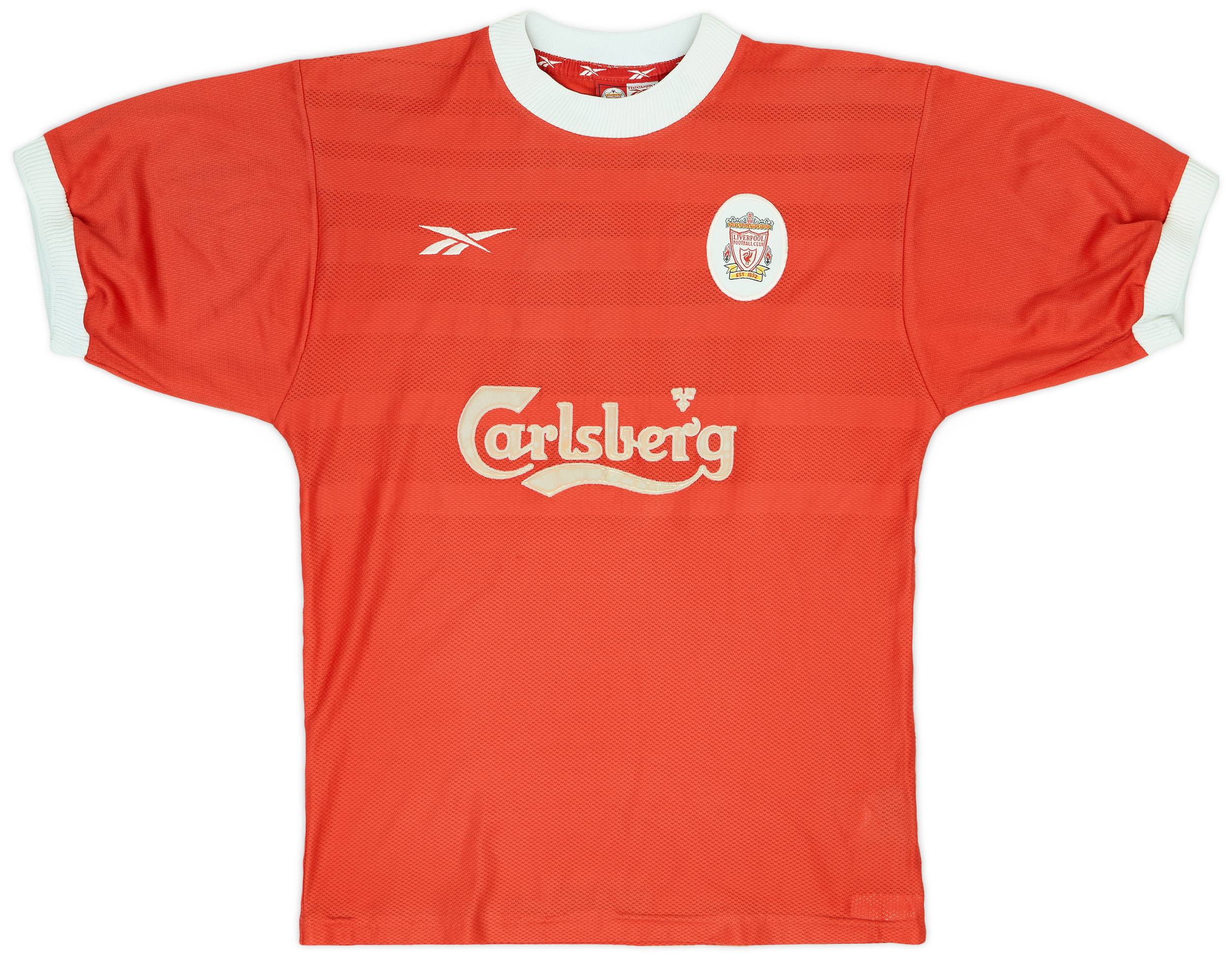 1998-00 Liverpool Home Shirt Owen #10 - 5/10 - (S)