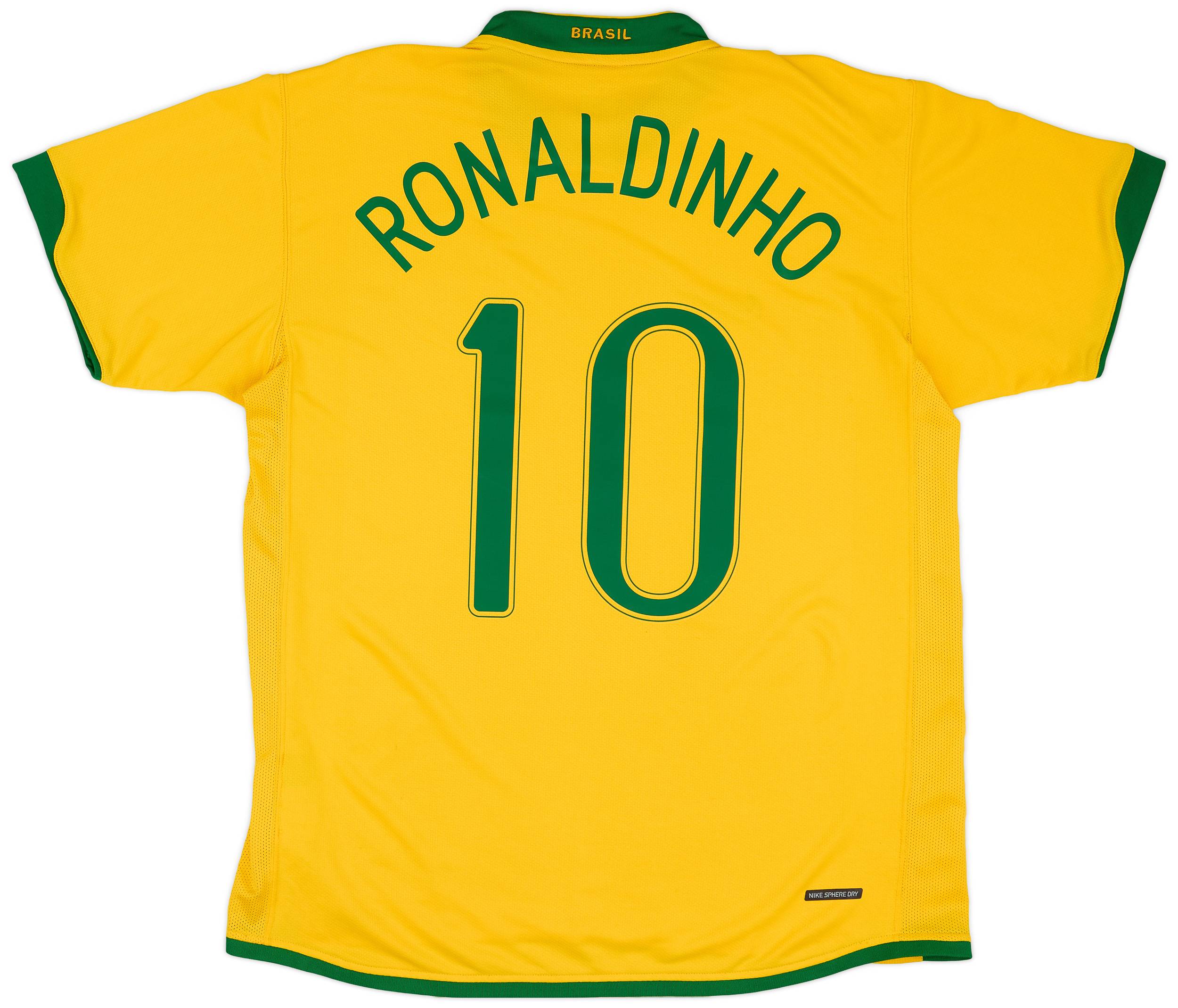 Ronaldinho brazil shirt hot sale