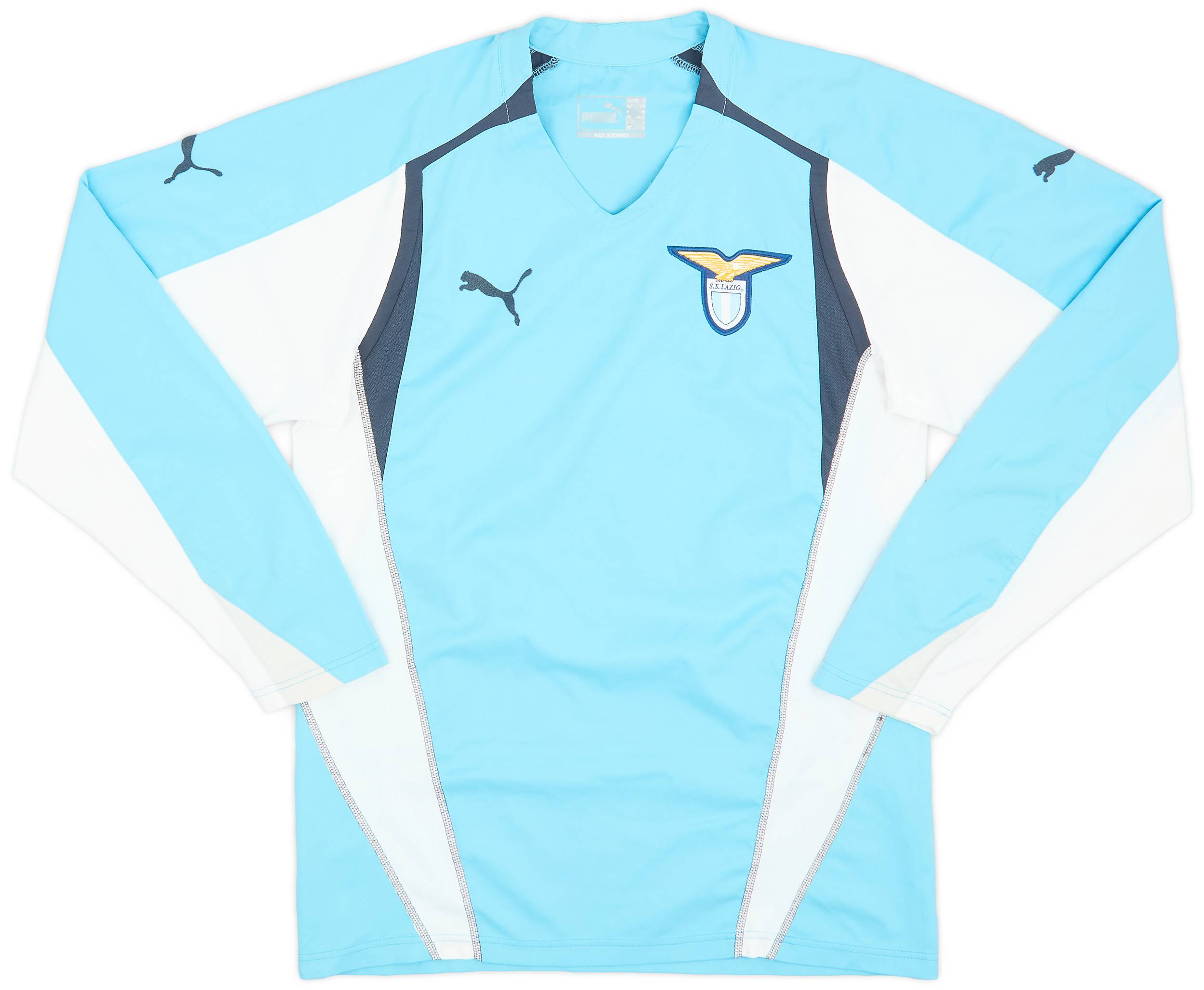 2004-05 Lazio Home L/S Shirt #9 - 7/10 - (S)