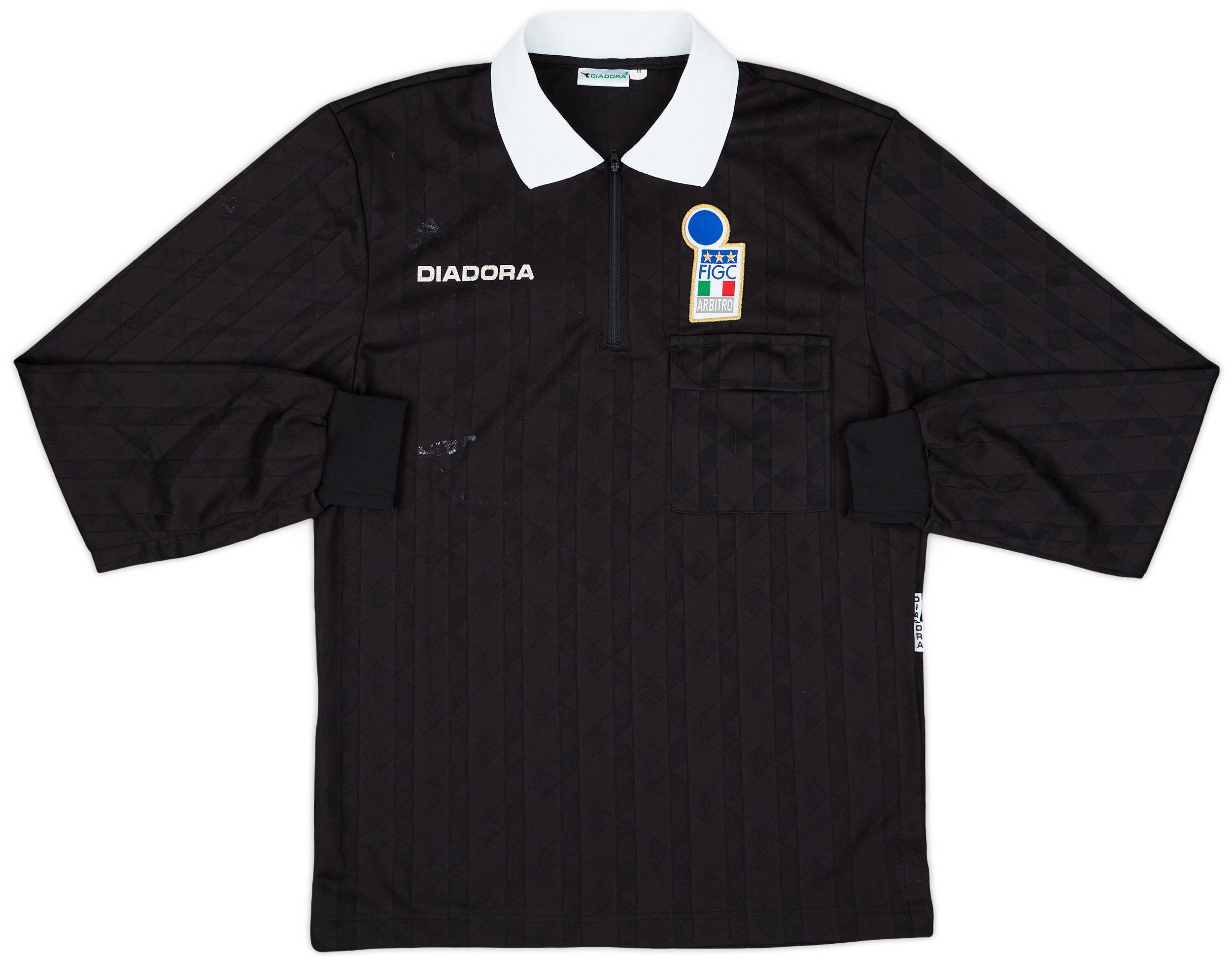 1994 Italy Diadora Referee L/S Shirt - 7/10 - (M)
