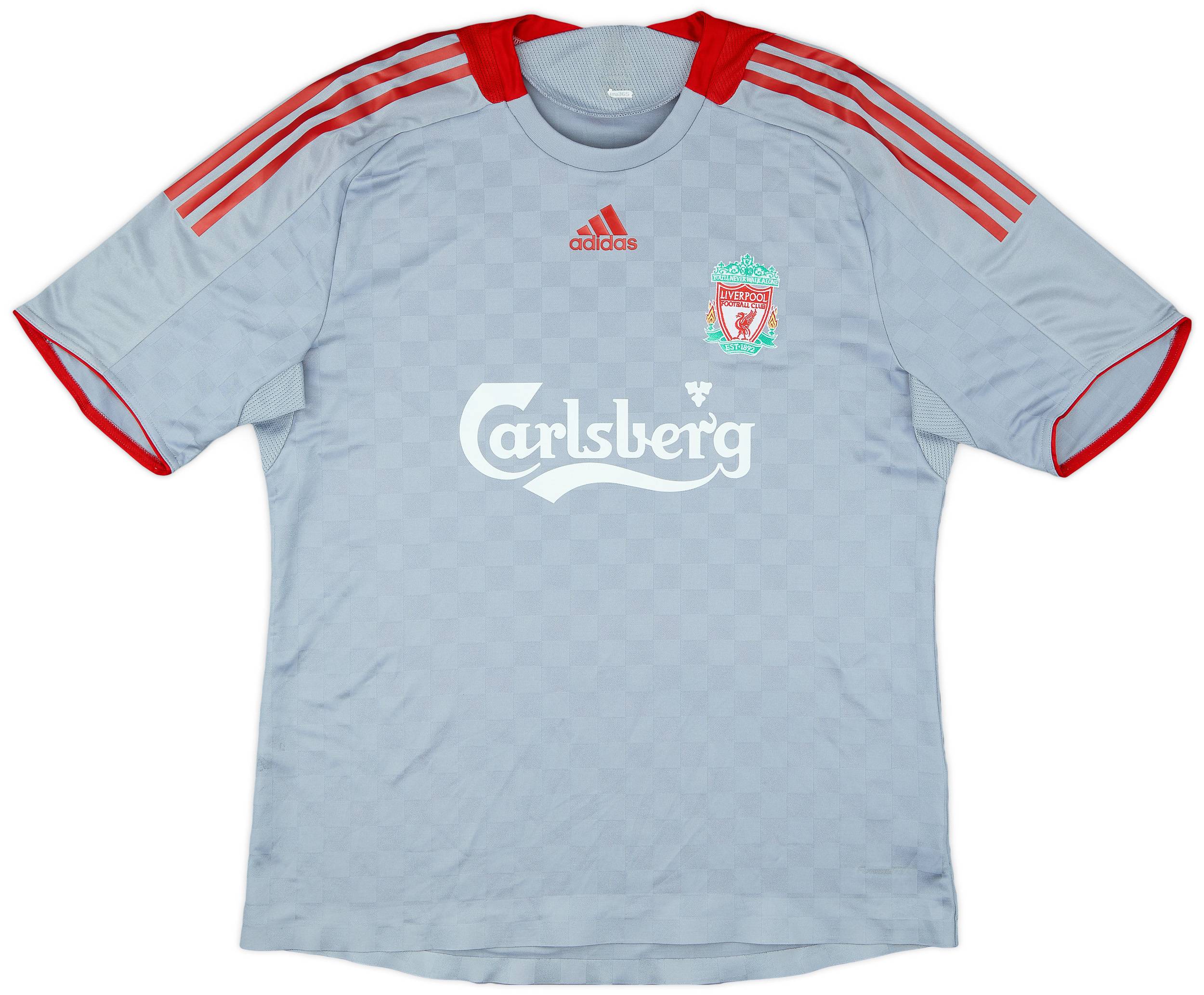 2008-09 Liverpool Player Issue Away Shirt #5 - 8/10 - (XL)
