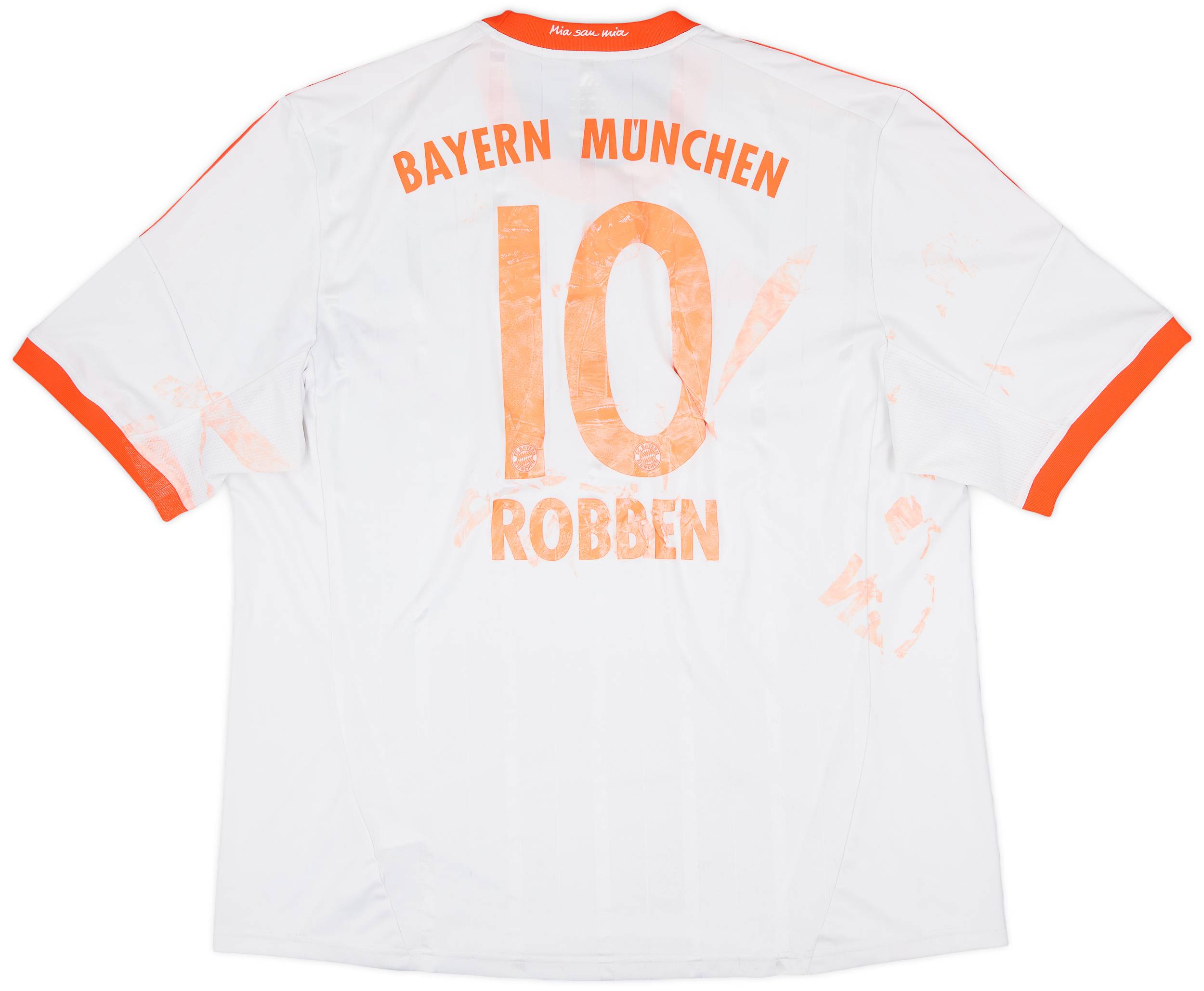 2012-13 Bayern Munich Away Shirt Robben #10 - 3/10 - (XXL)