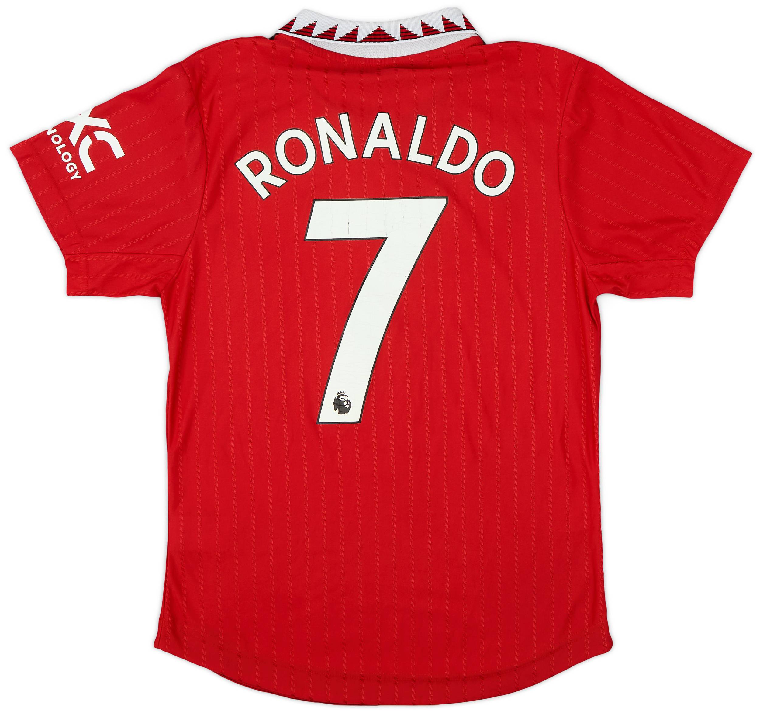 2022 23 Manchester United Authentic Home Shirt Ronaldo 7 5 10 S
