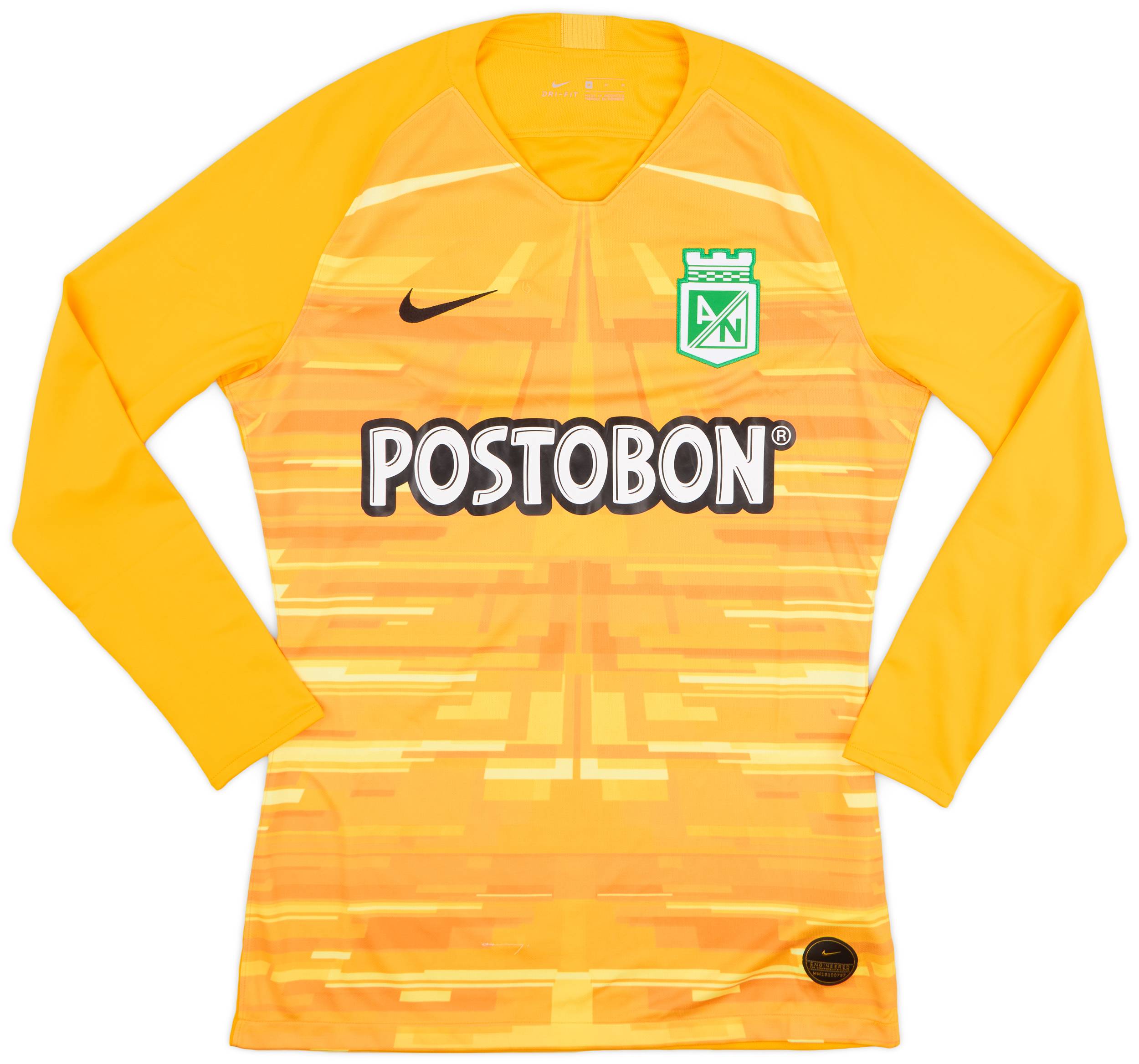 2020-21 Atletico Nacional Authentic GK Shirt - 7/10 - (M)