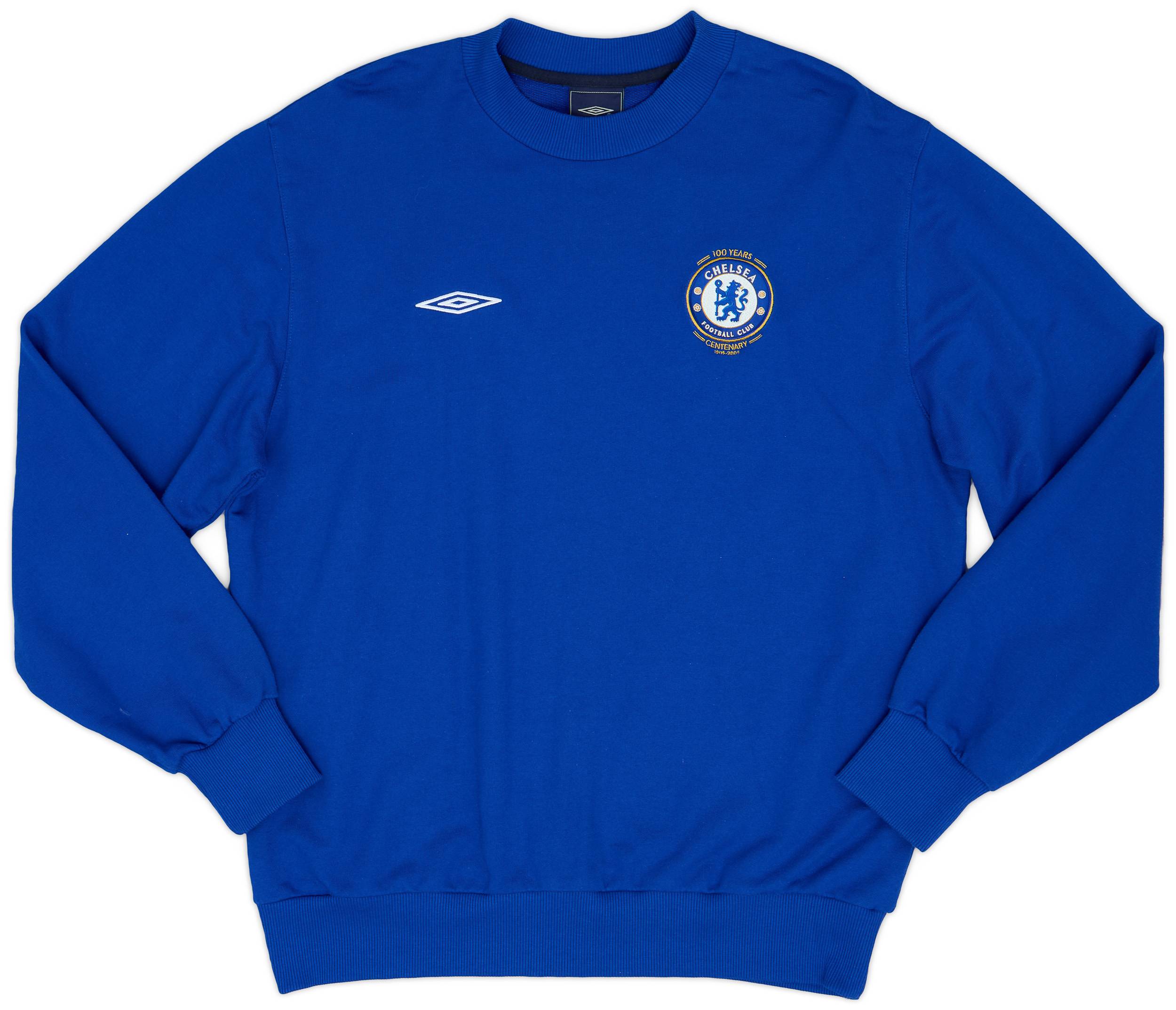 2005 06 Chelsea Centenary Umbro Sweat Top 9 10 L