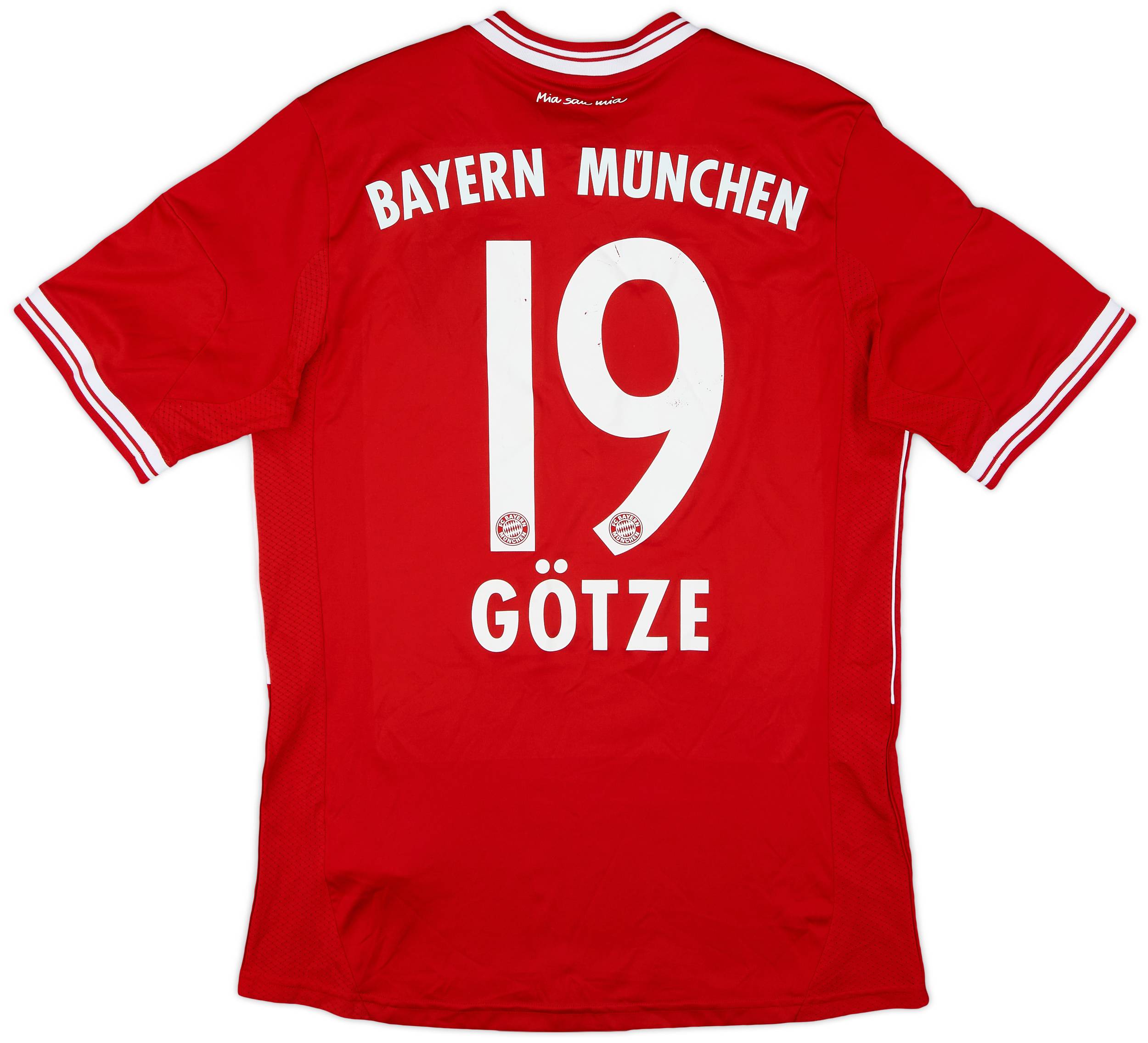 2013-14 Bayern Munich Home Shirt Gotze #19 - 7/10 - (XL.Boys)