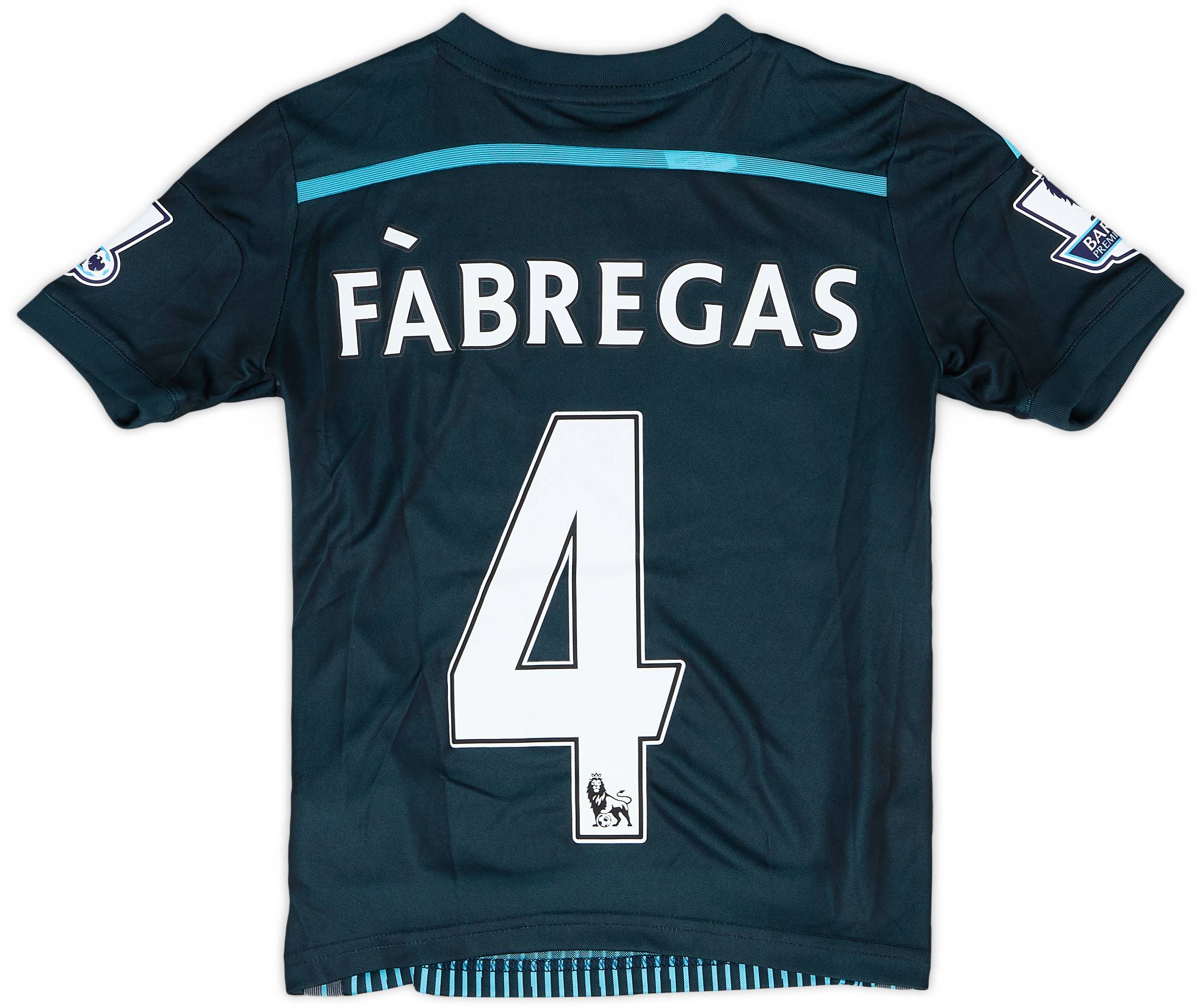 2014-15 Chelsea Third Shirt Fabregas #4 (S.Boys)