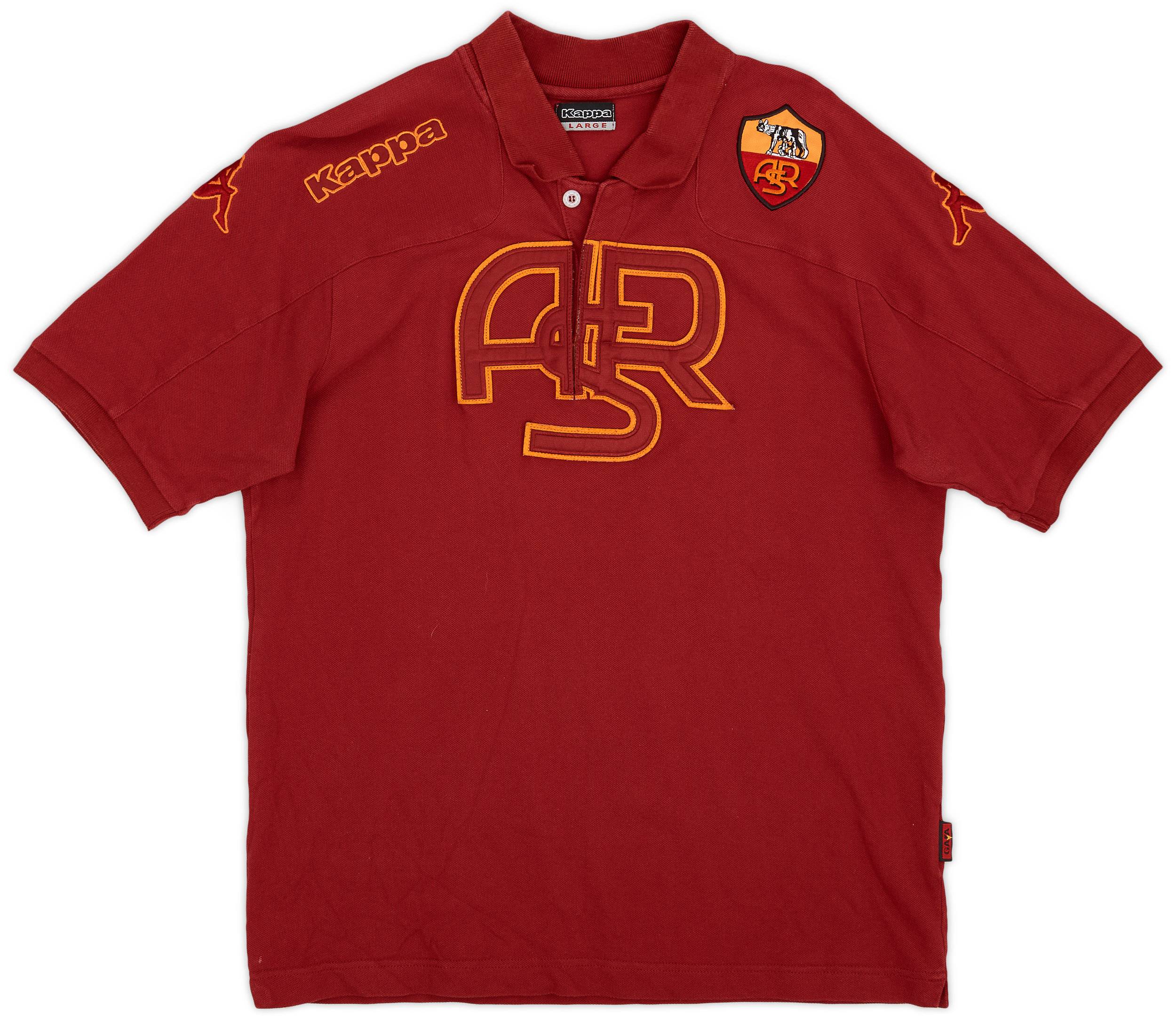 2012-13 Roma Kappa Polo Shirt - 8/10 - (L)
