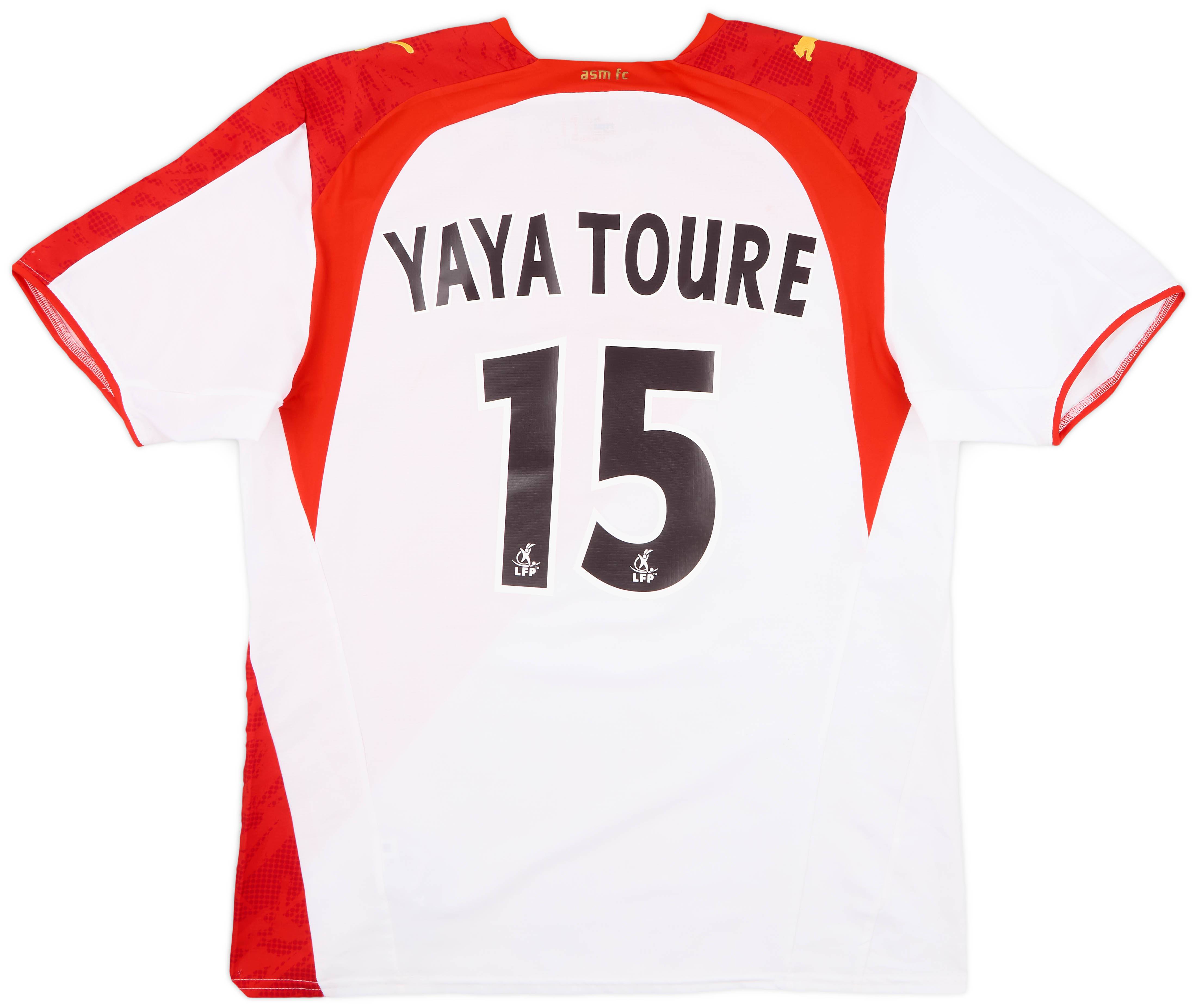 2006-07 Monaco Home Shirt Yaya Toure #15 - 9/10 - (L)