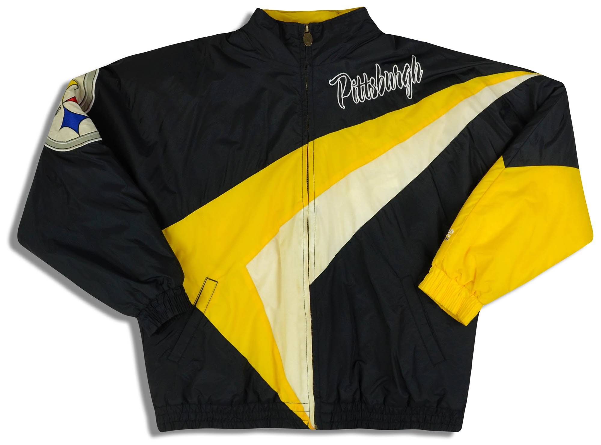 1990s Pittsburgh Steelers Lee Sport Rain Coat L