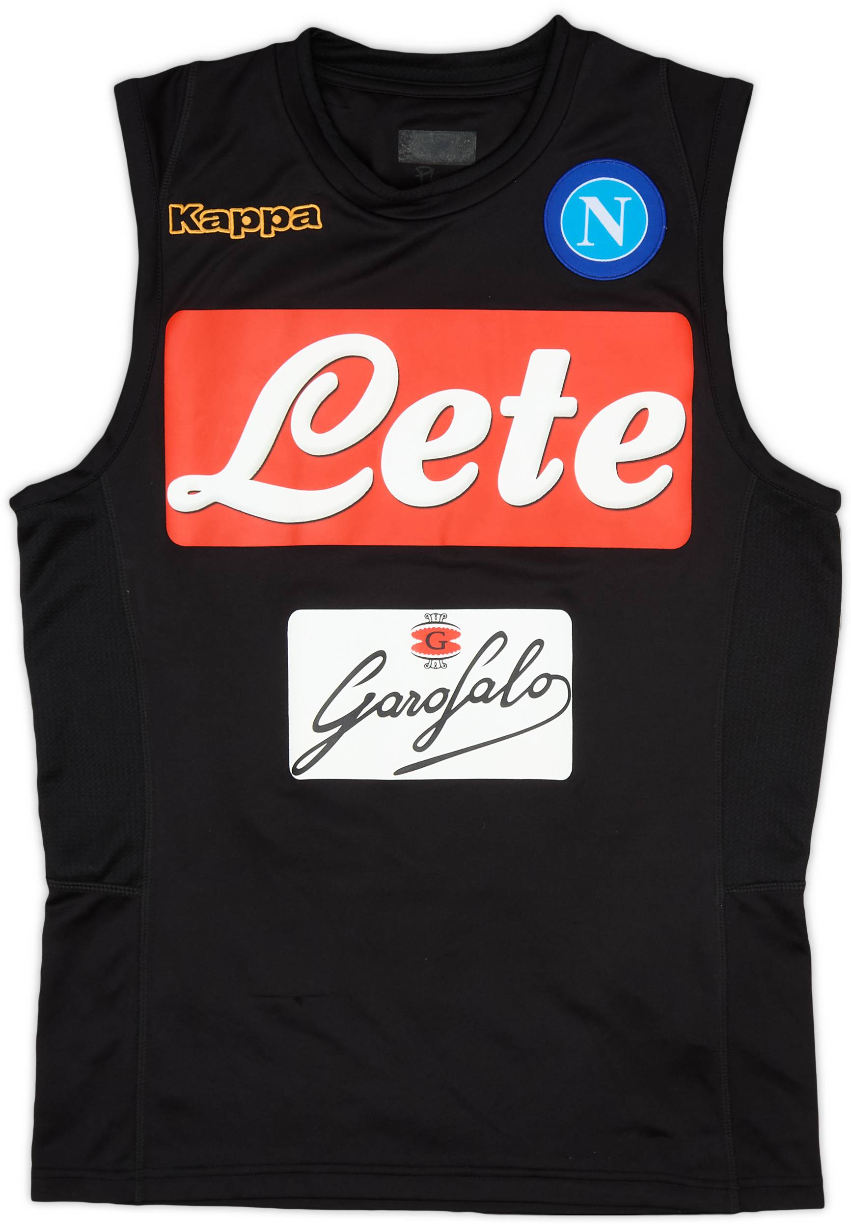 2016-17 Napoli Kappa Training Vest - 7/10 - (S)