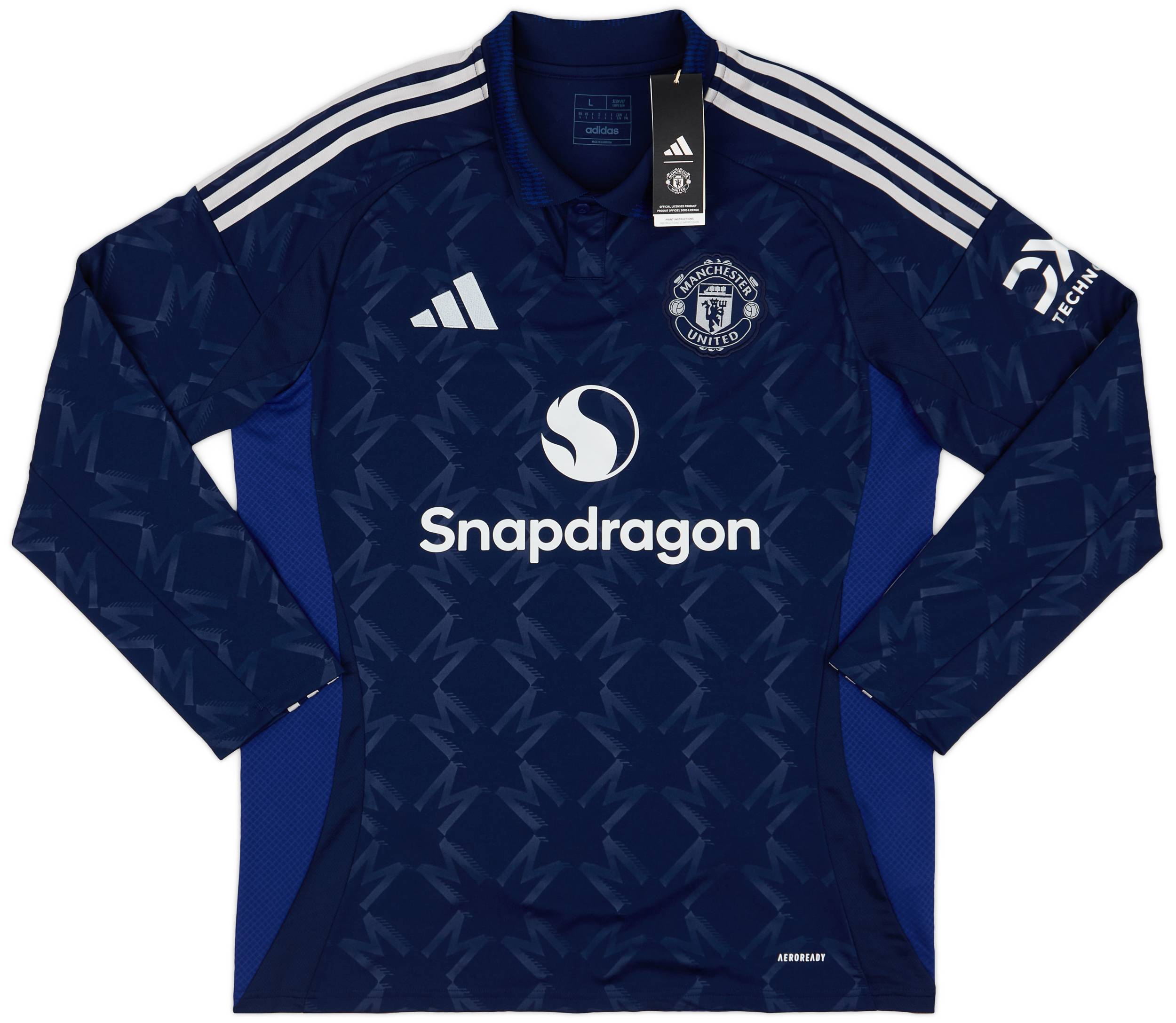 2024-25 Manchester United Away L/S Shirt Garnacho #17