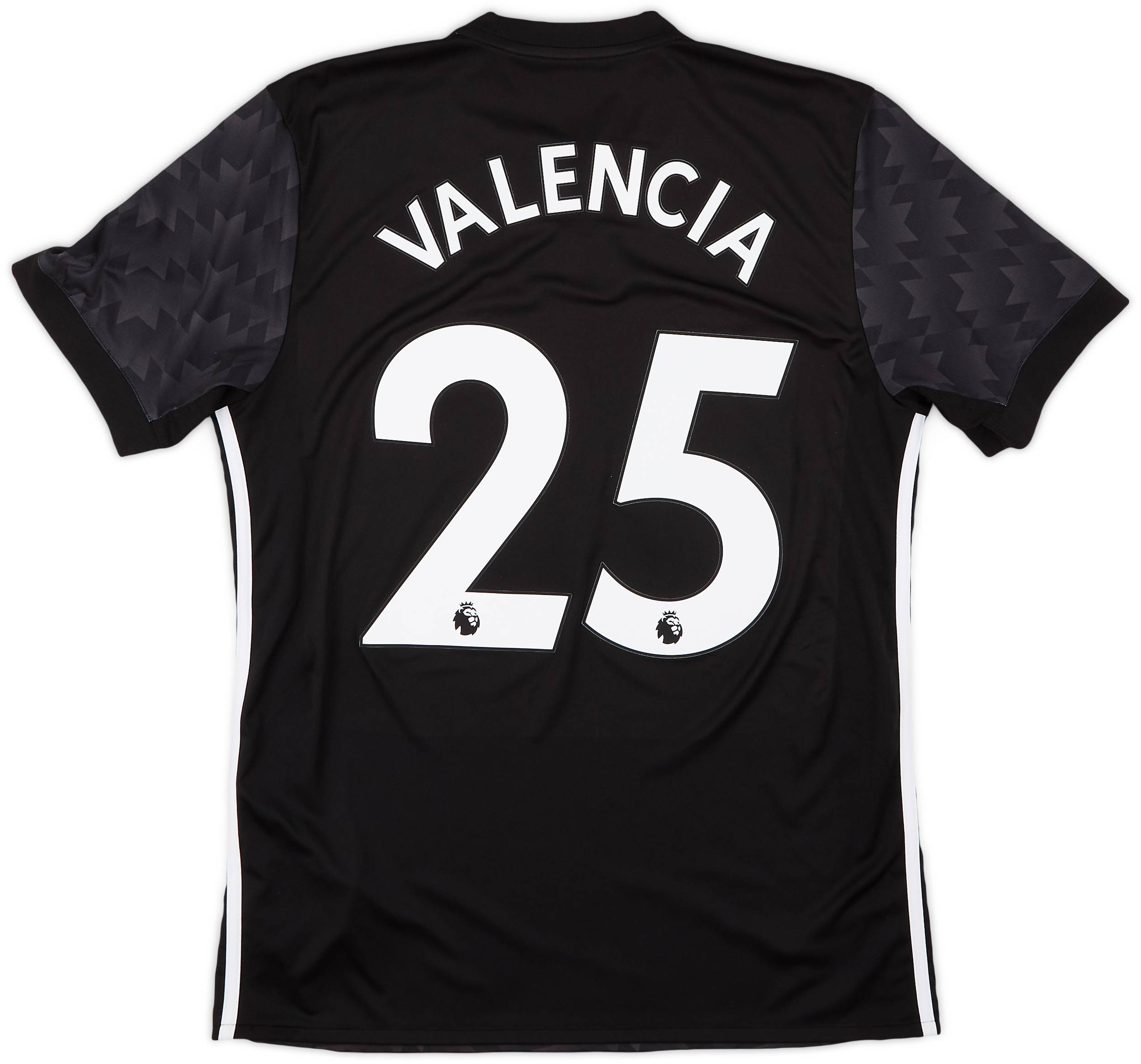 2017-18 Manchester United Away Shirt Valencia #25 - 9/10 - (M)