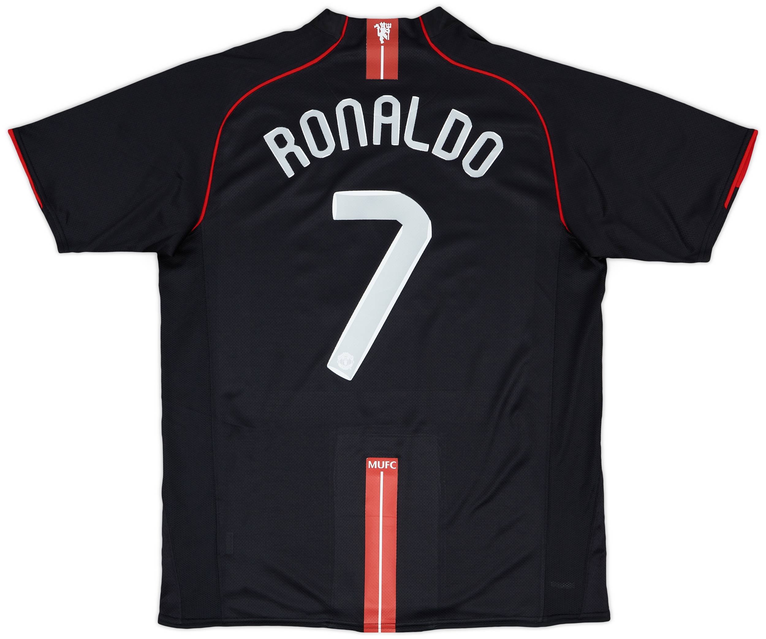 【正規品07-09 Manchester U C.Ronaldo #7】 Cristiano Ronaldo #7 Manchester United 07/09 Home Jersey
