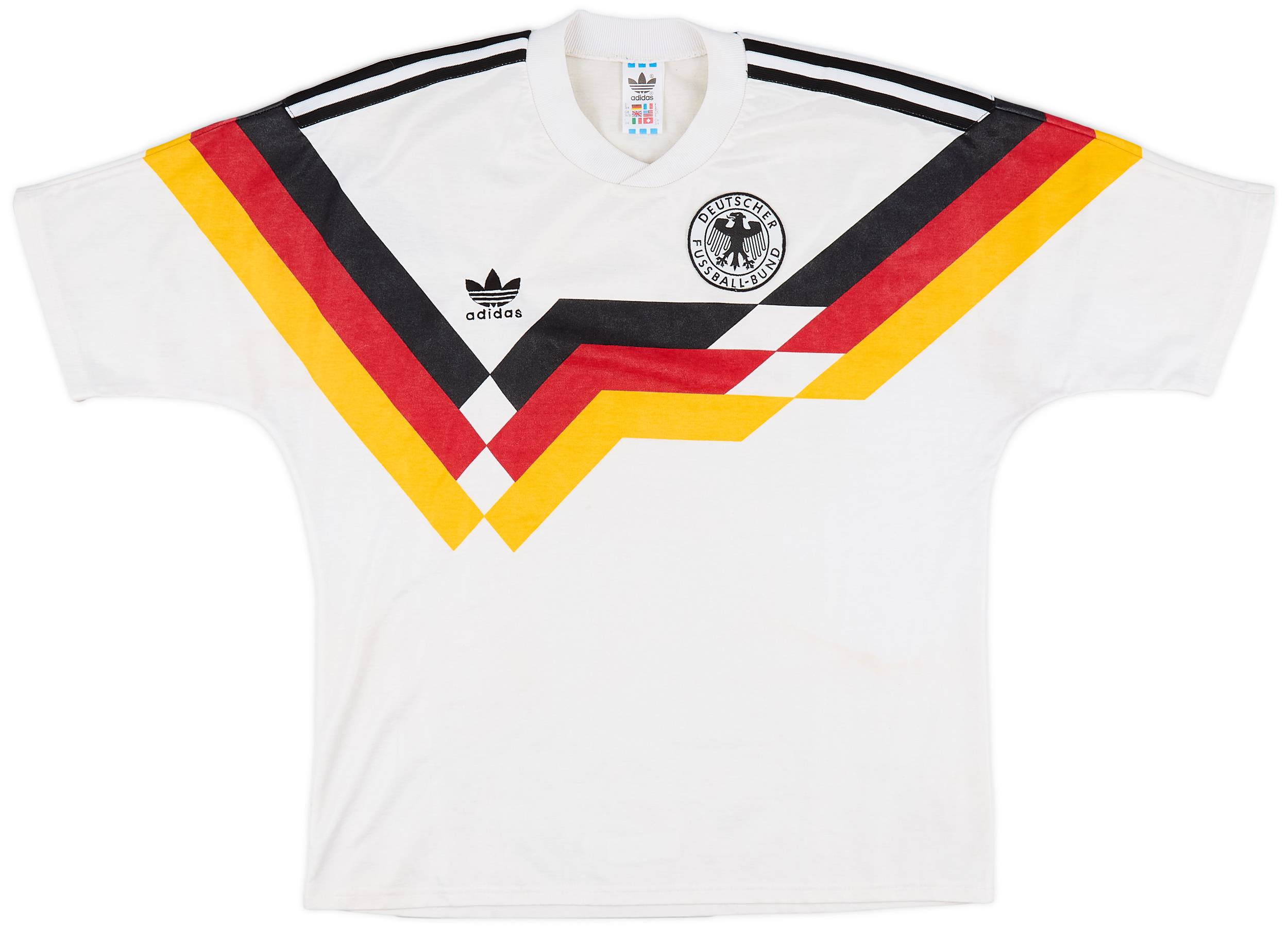 1988-90 West Germany Home Shirt - 8/10 - (S)