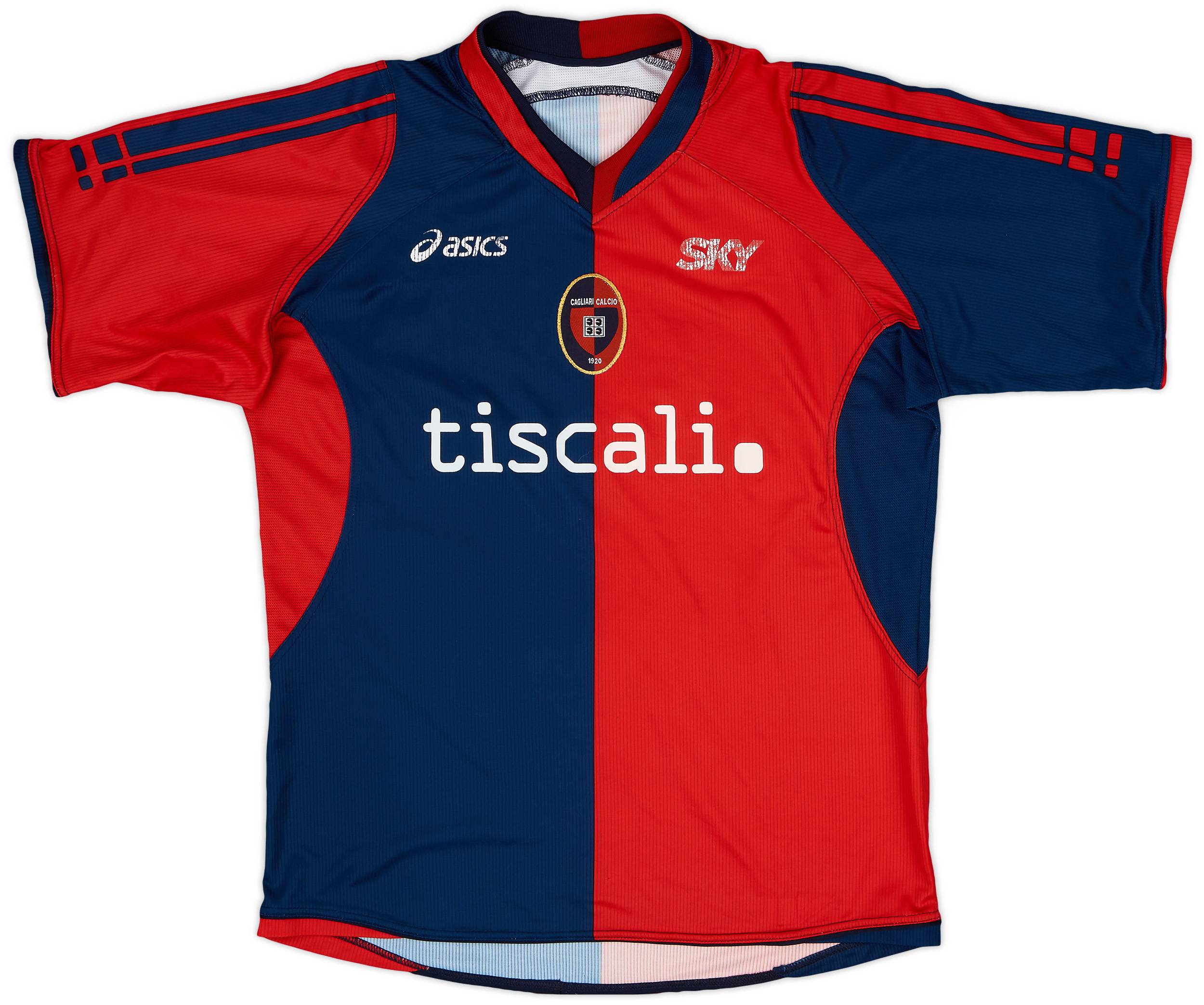 2006-07 Cagliari Home Shirt - 5/10 - (XL)