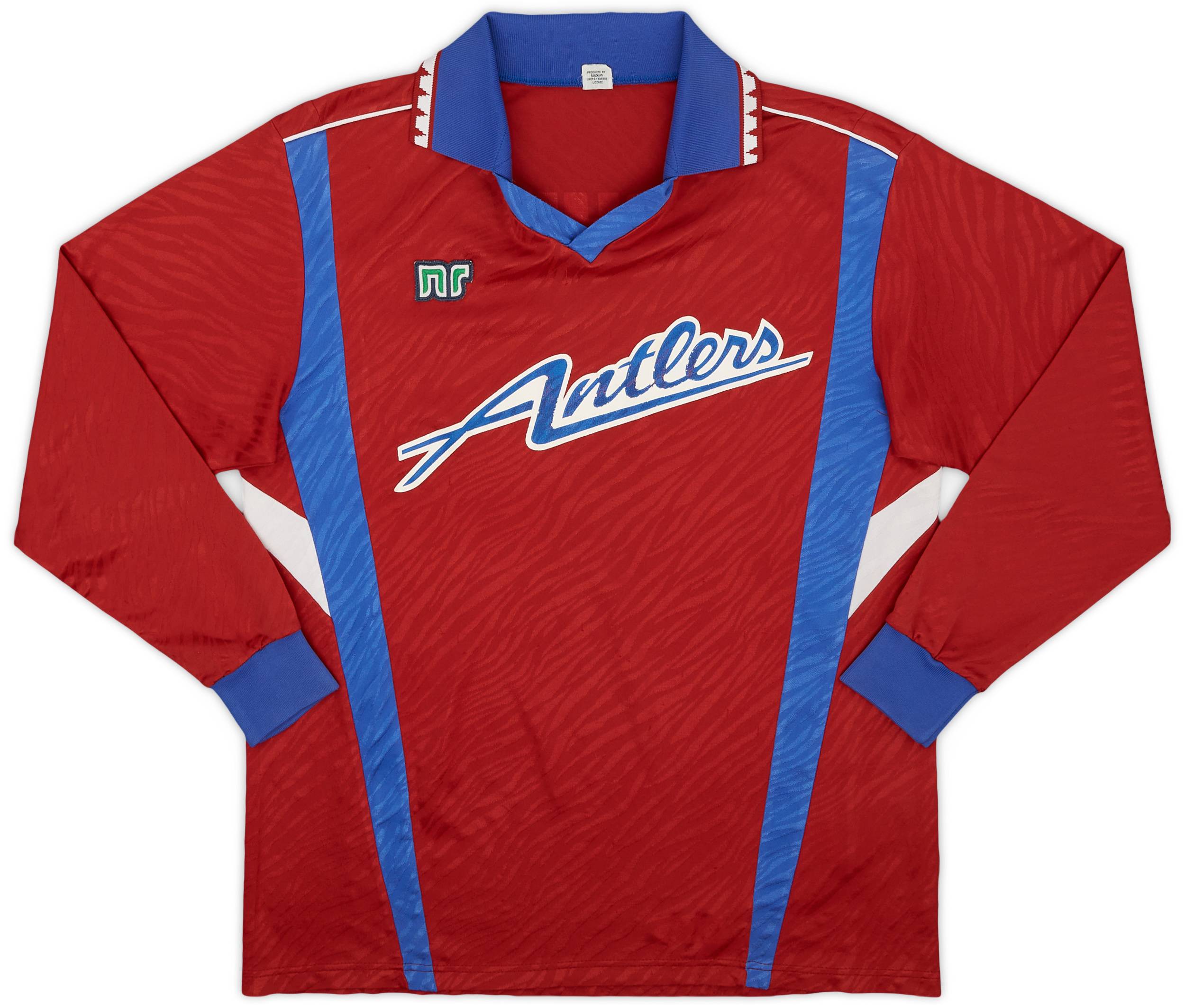 1994 Kashima Antlers Cup Home L/S Shirt - 8/10 - (L)