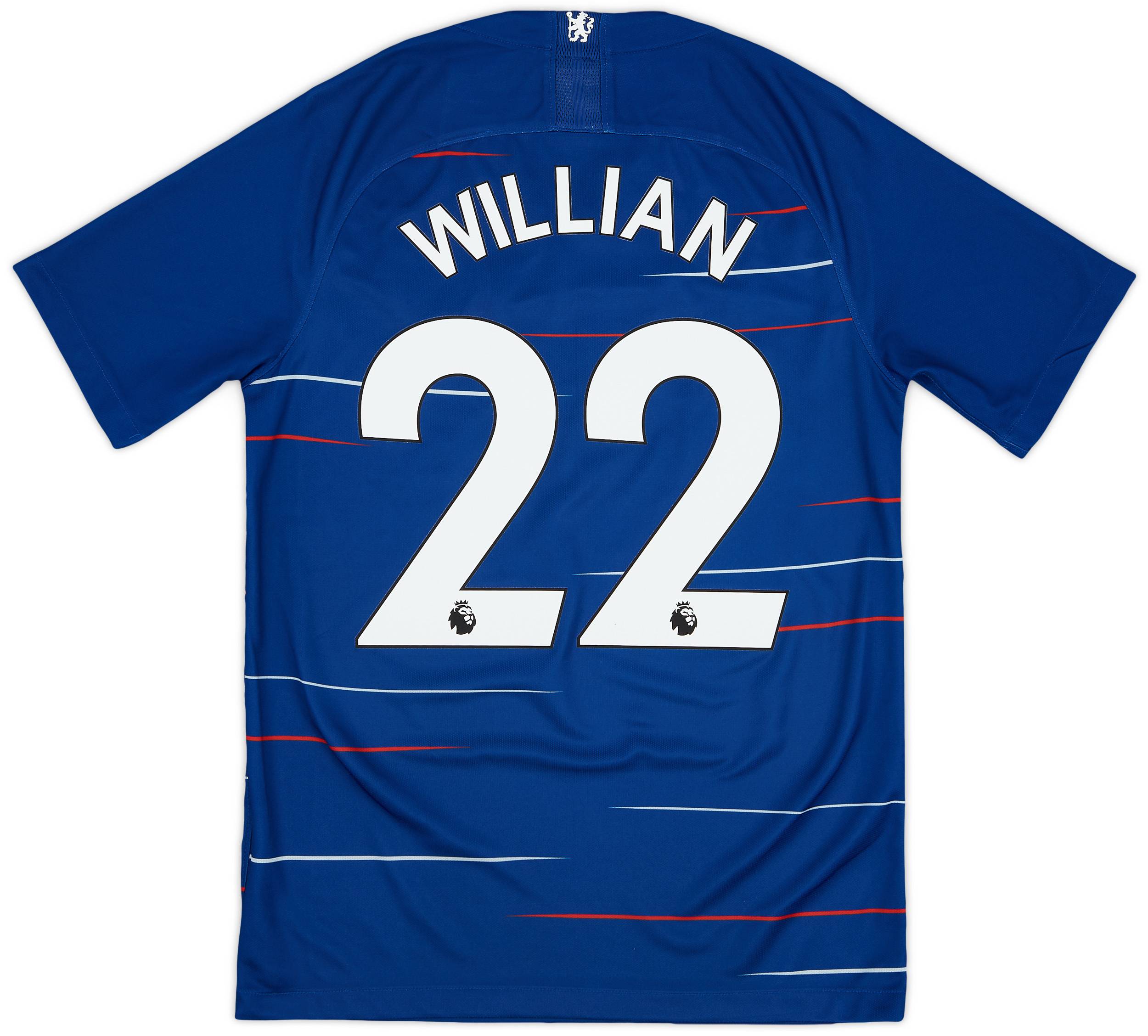 2018-19 Chelsea Home Shirt Willian #22 - 9/10 - (S)