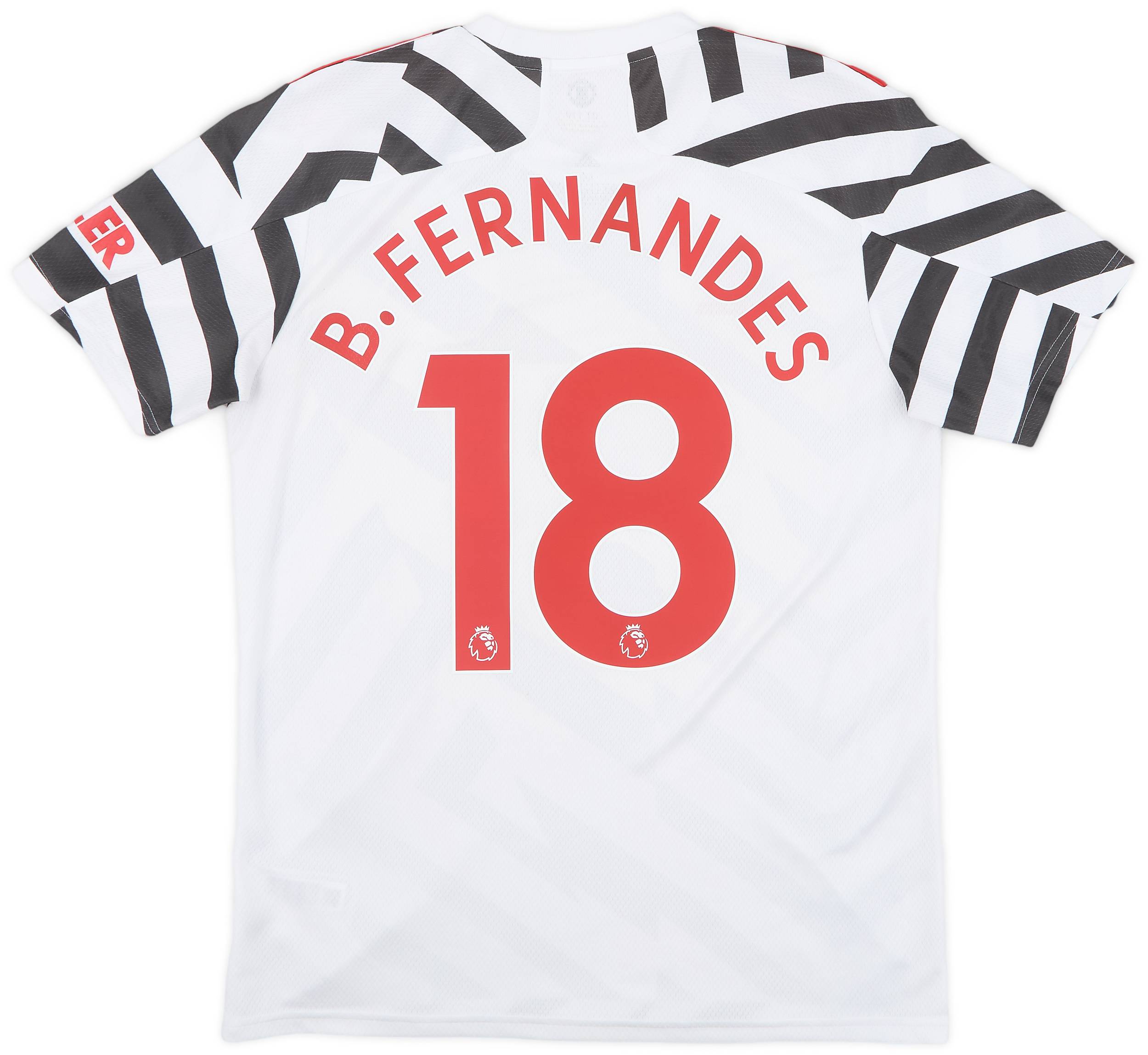 2020-21 Manchester United Third Shirt B.Fernandes #18 - 8/10 - (M)