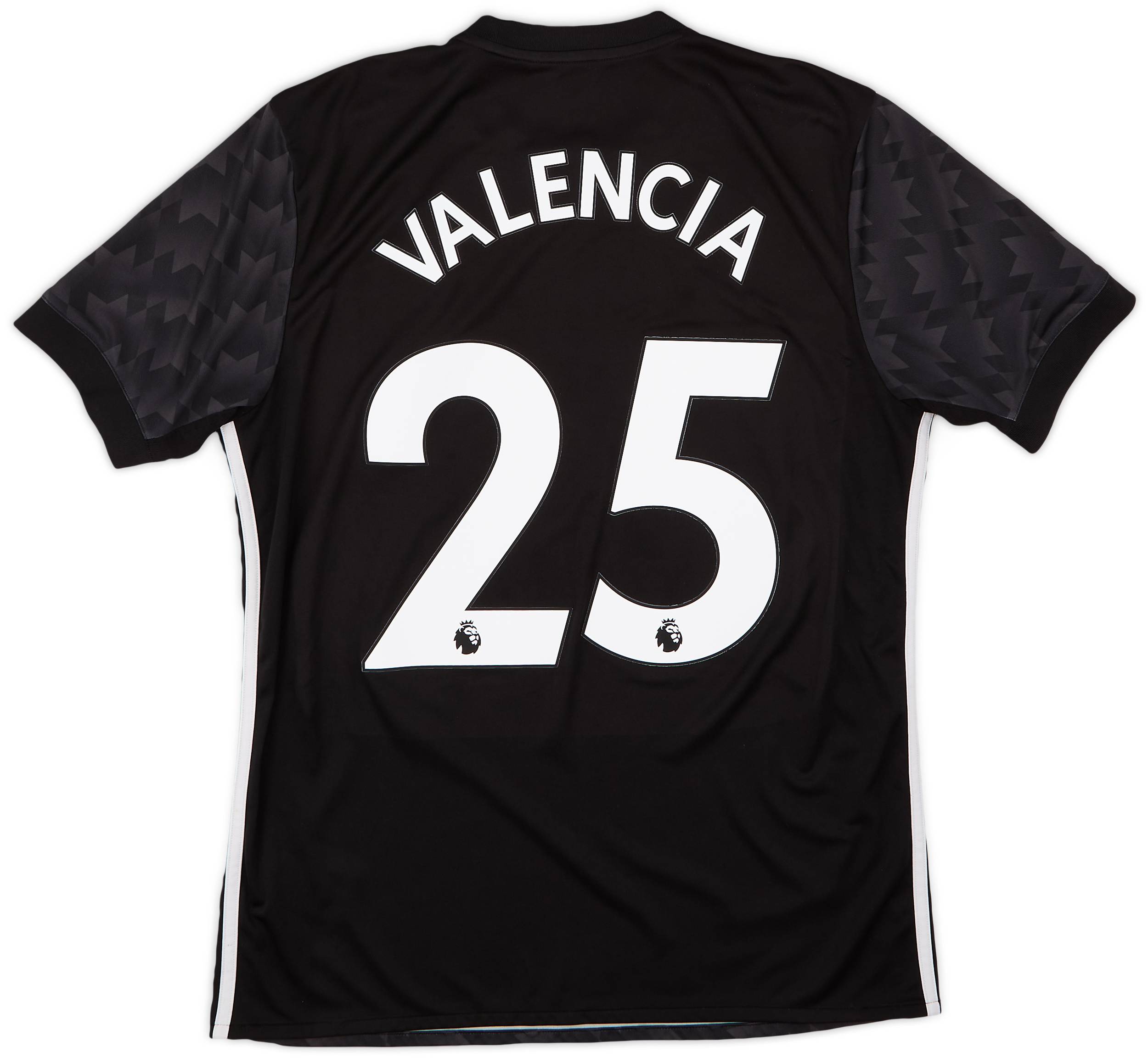 2017-18 Manchester United Away Shirt Valencia #25 - 9/10 - (M)
