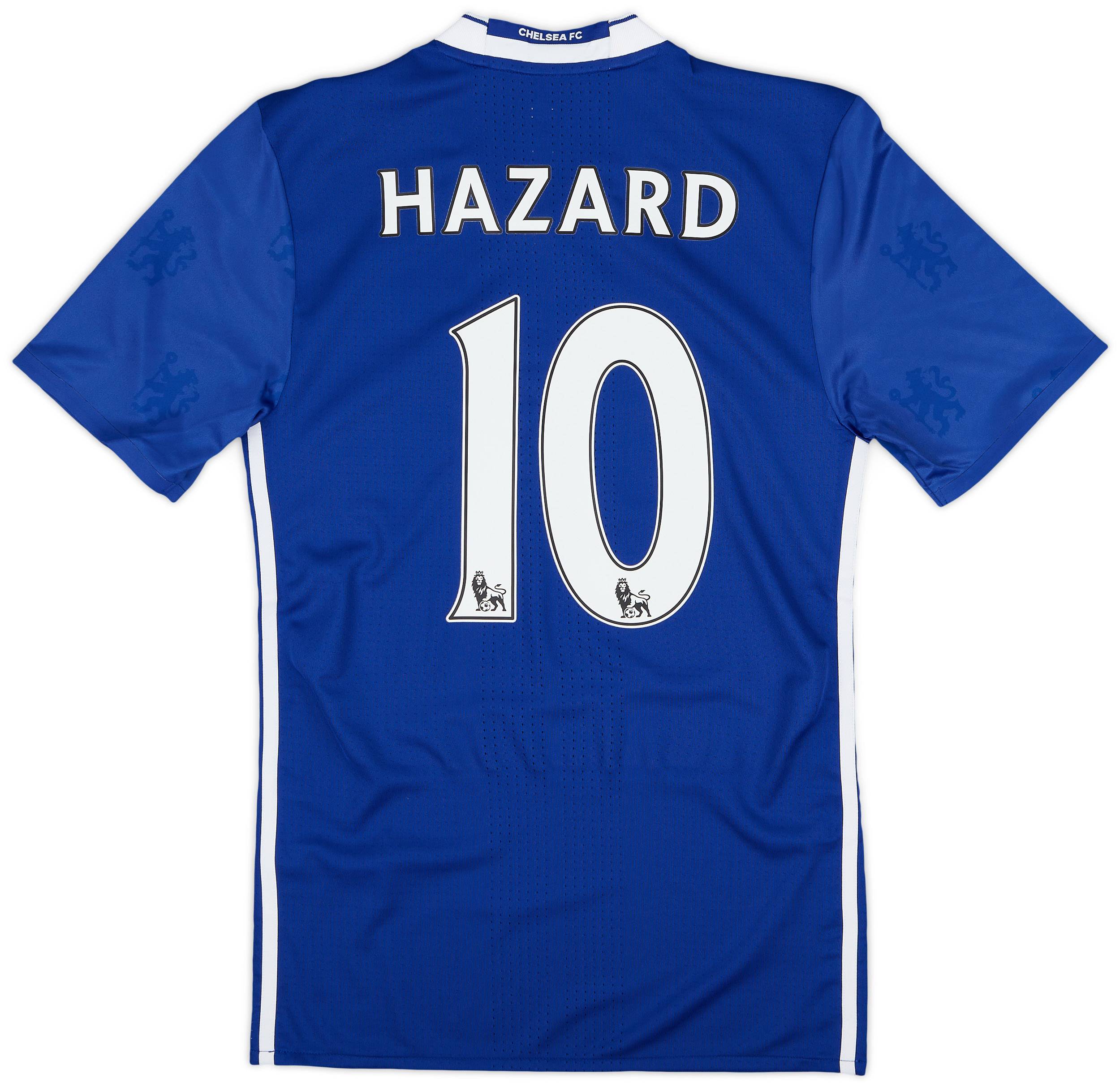 2016-17 Chelsea Player Issue Home Shirt Hazard #10 (S)