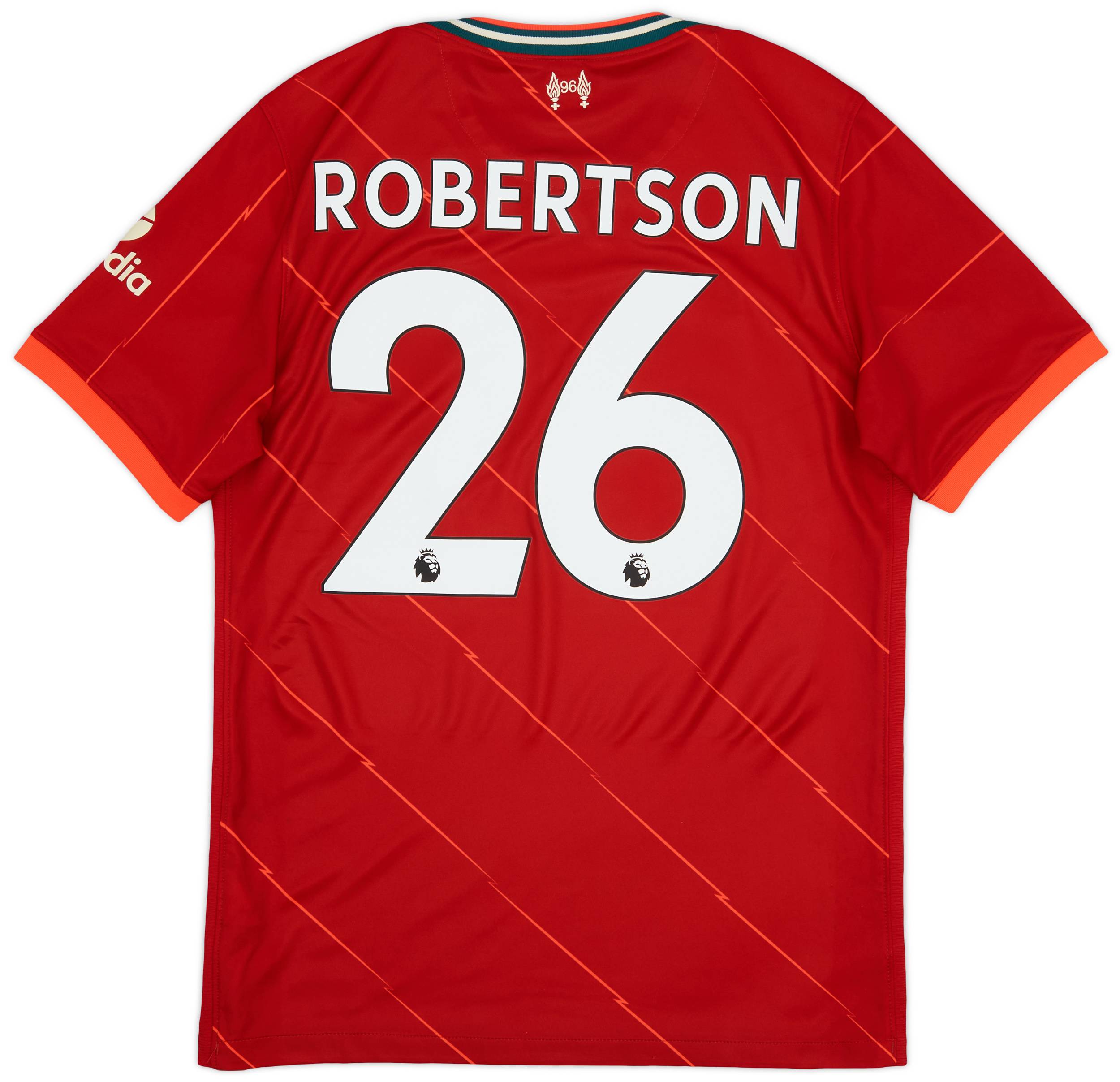 2021-22 Liverpool Home Shirt Robertson #26 (M)