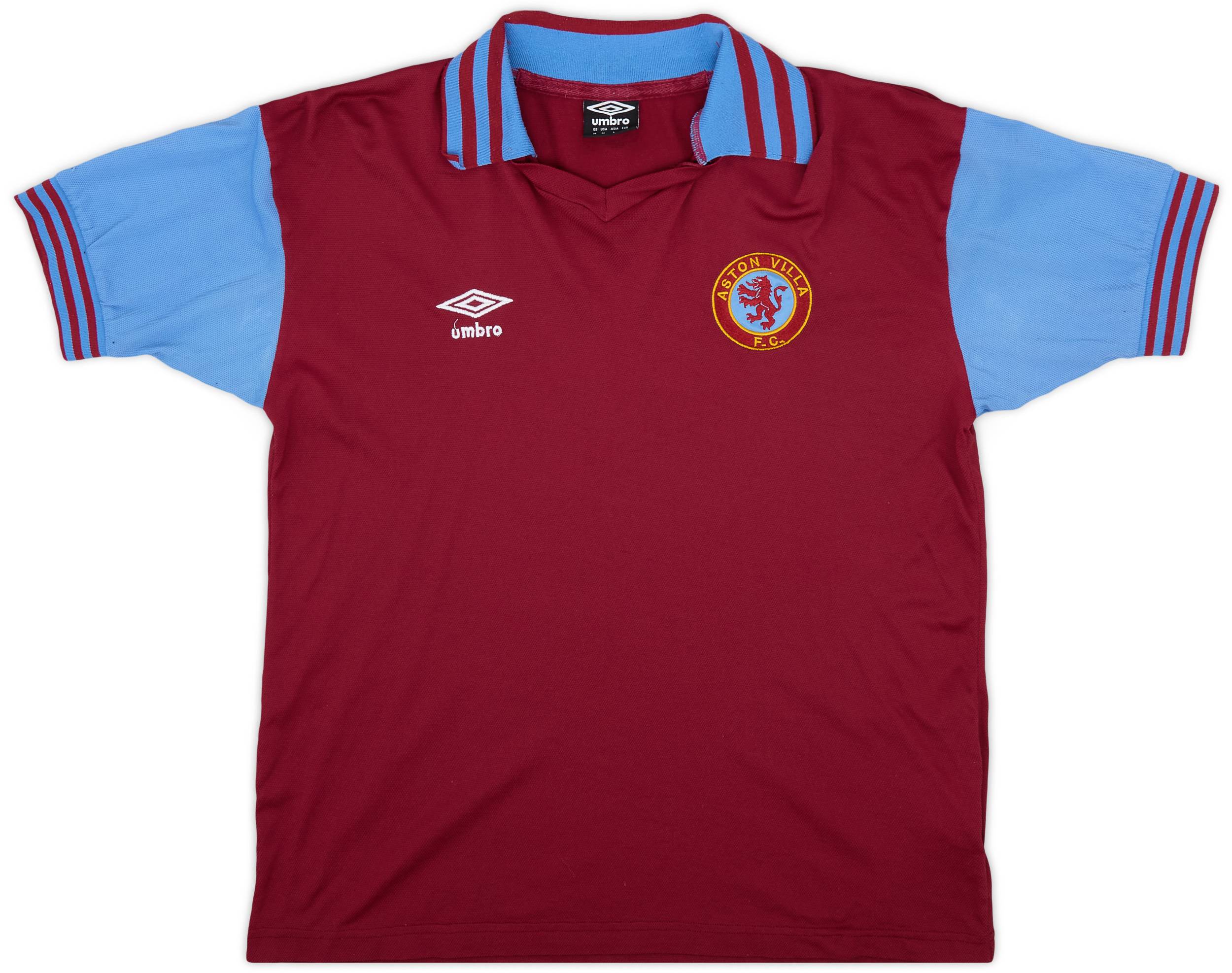 2010s Aston Villa Umbro Retro '1980' Shirt - 8/10 - (M)