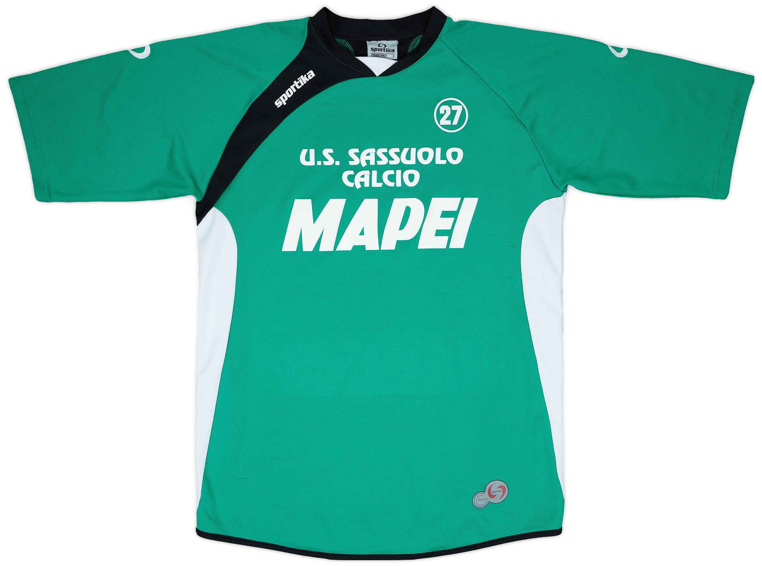 2007-08 Sassuolo Player Issue Sportika Training Shirt #27 - 8/10 - (XXL)