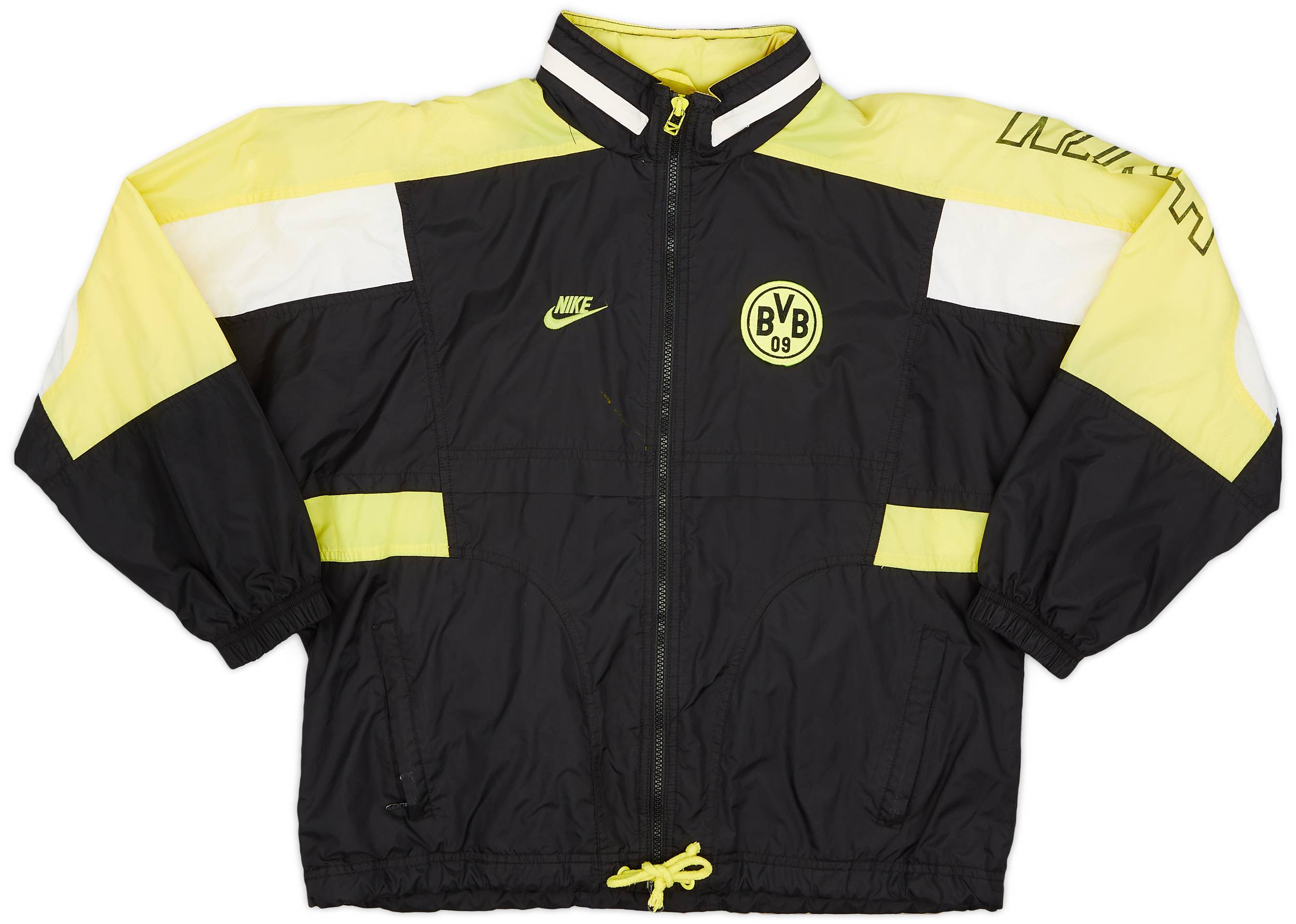 1995-96 Borussia Dortmund Nike Rain Jacket - 7/10 - (L.Boys)