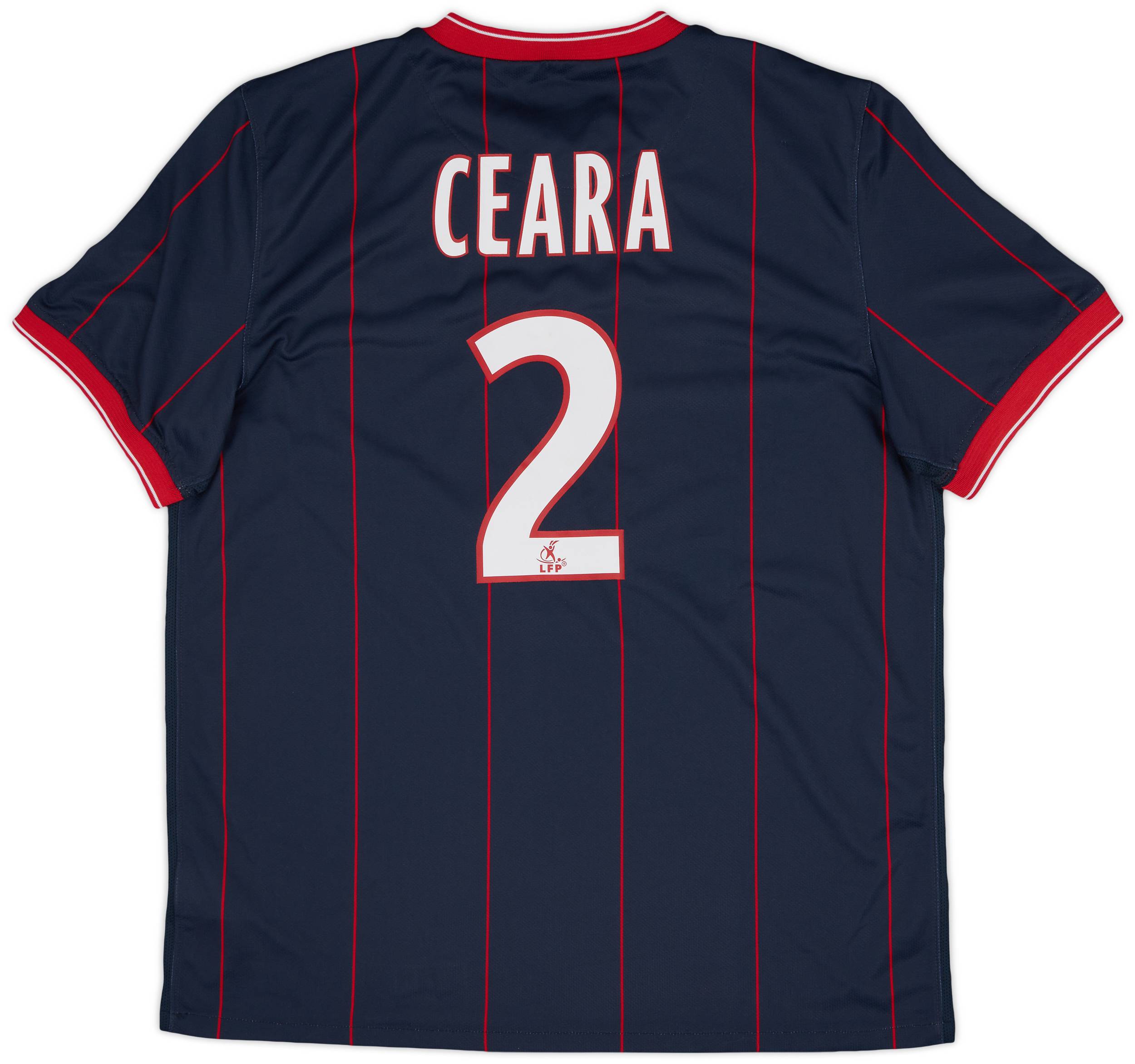 2009-10 Paris Saint-Germain Home Shirt Ceara #2 - 8/10 - (L)
