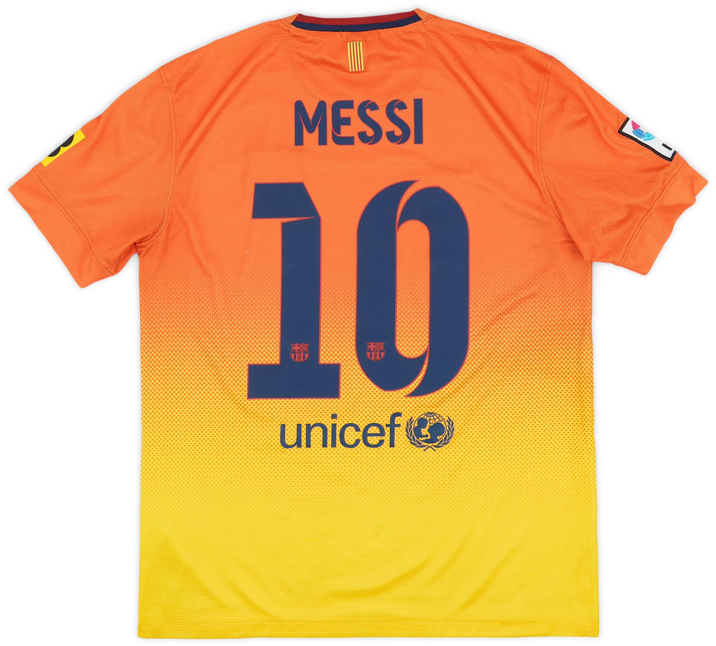 2012-13 Barcelona Away Shirt Messi #10 - 8/10 - (M)